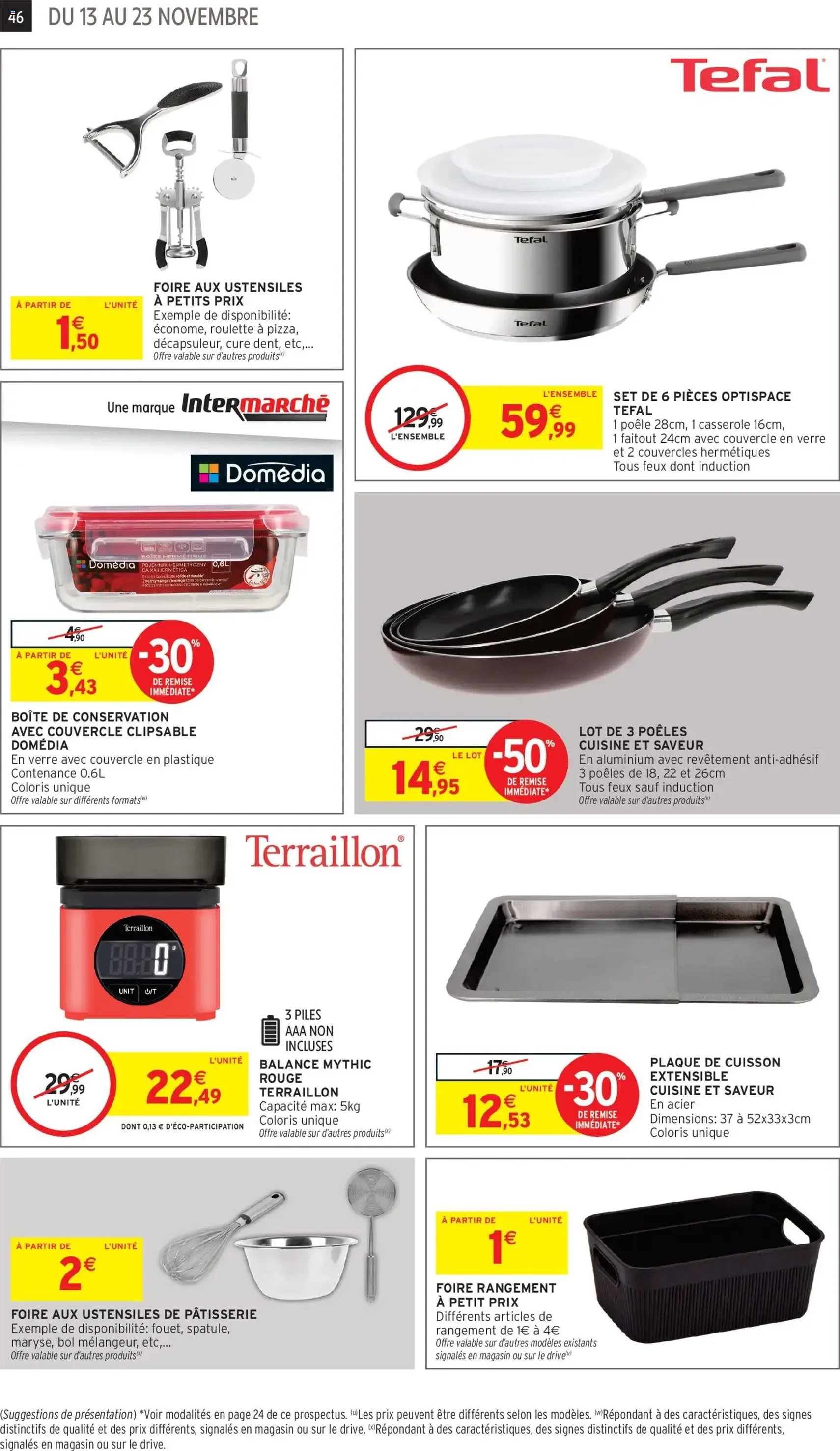 Intermarché catalogue semaine 46 - brochure valable à partir du 13/11/2025, page 46 sur 48
