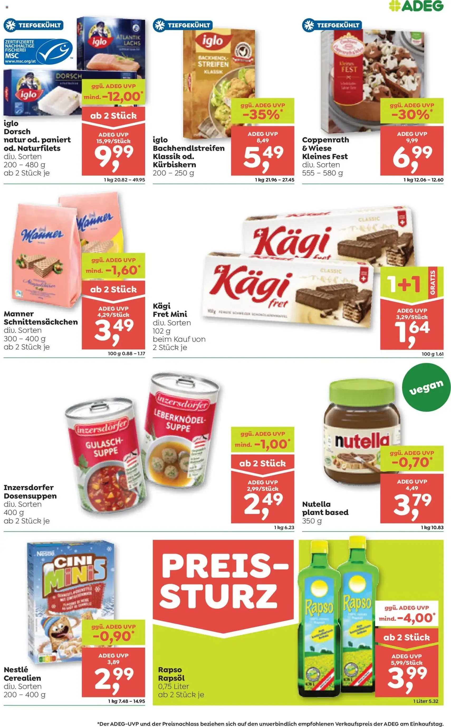ADEG Flugblatt - Gültiger Prospekt ab 29.01.2026, Seite 7 von insgesamt 12
