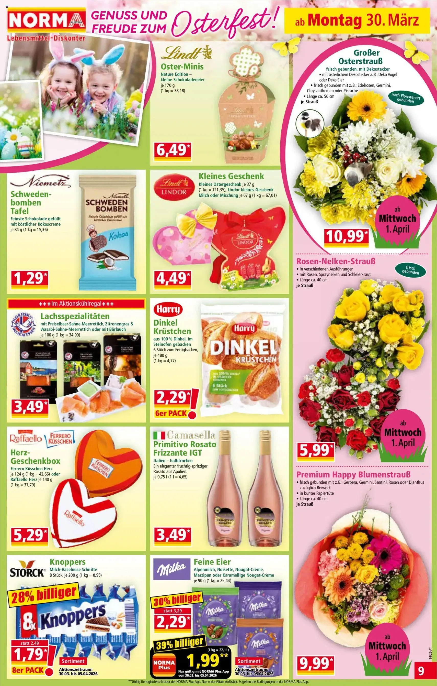Norma Flugblatt - Gültiger Prospekt ab 30.03.2026, Seite 9 von insgesamt 20
