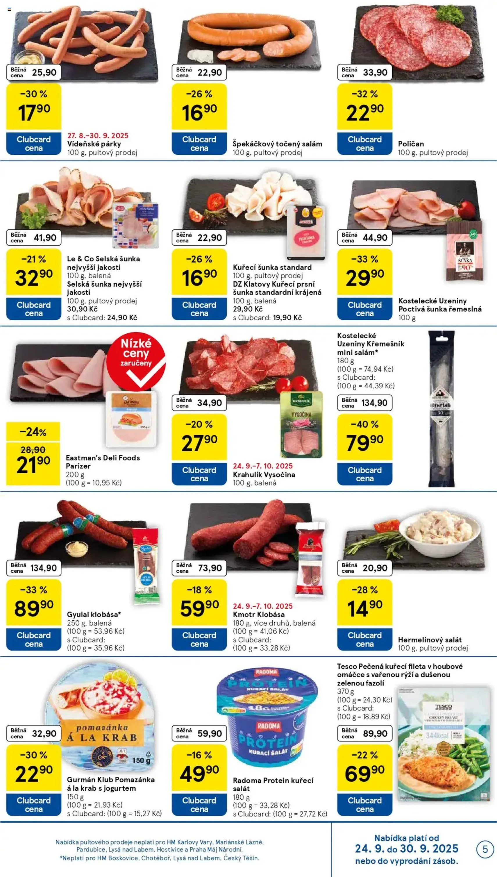 Tesco leták - Hypermarket - platný leták od 24.09.2025 strana 5 z 28