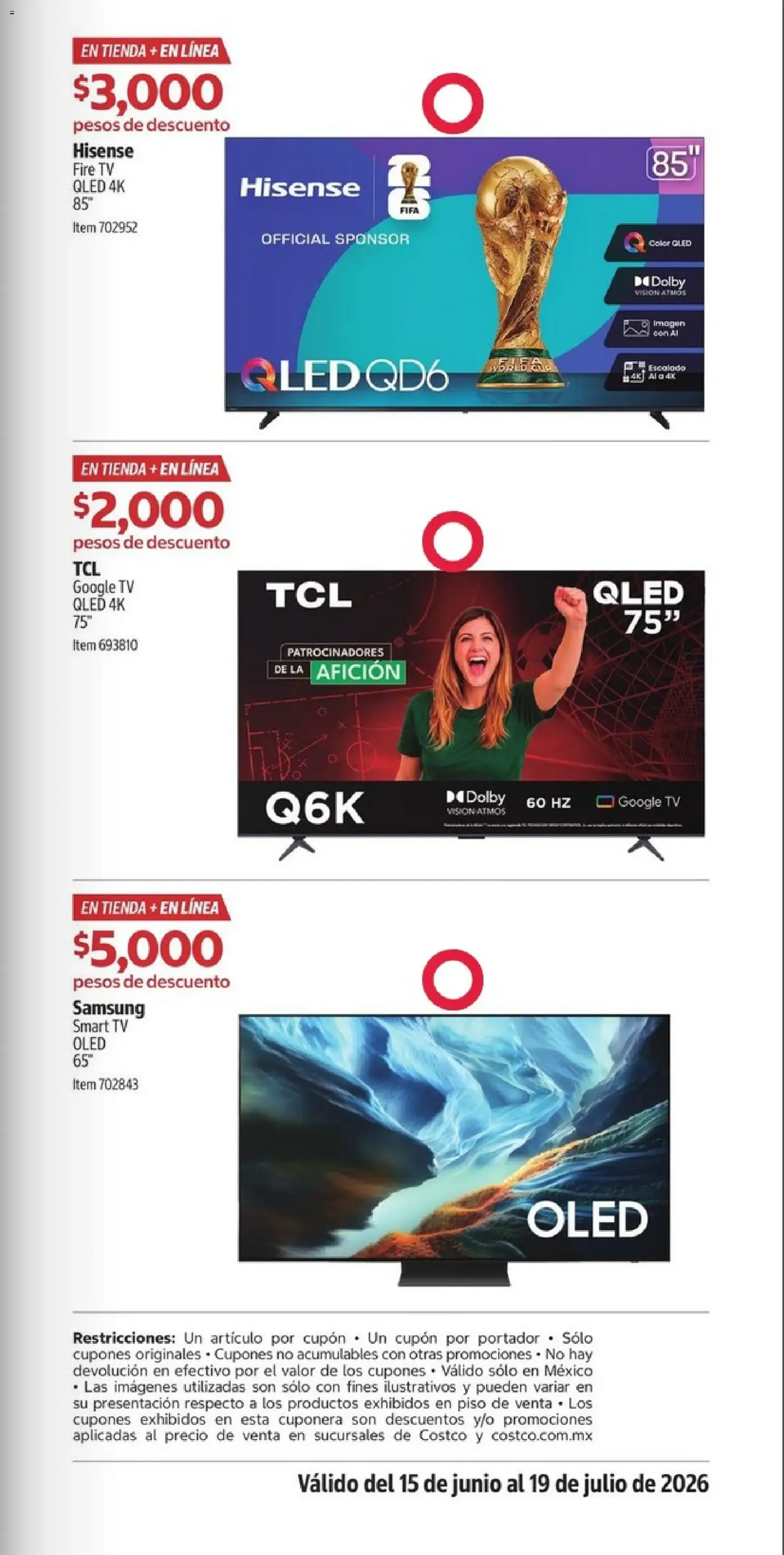 Costco catálogo Descuentos exclusivos - folleto válido desde 15/06/2026 página 3 de 40