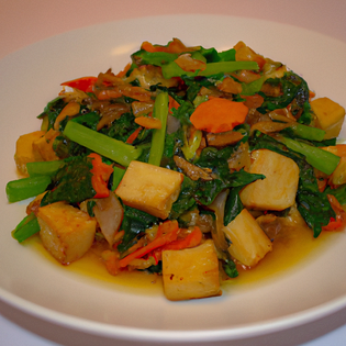 Recipe preview Simple Quick Tofu Stir-Fry with Vegetables