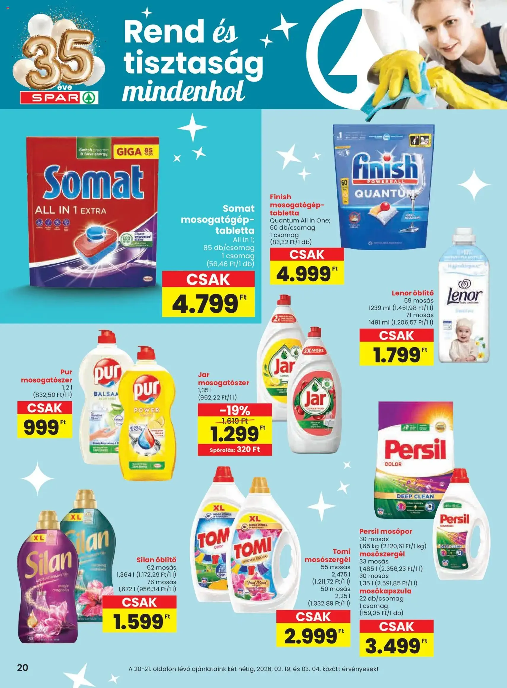 Spar Akciós újság - 2026.02.19. érvényes szórólap 20 oldal 24 oldalból