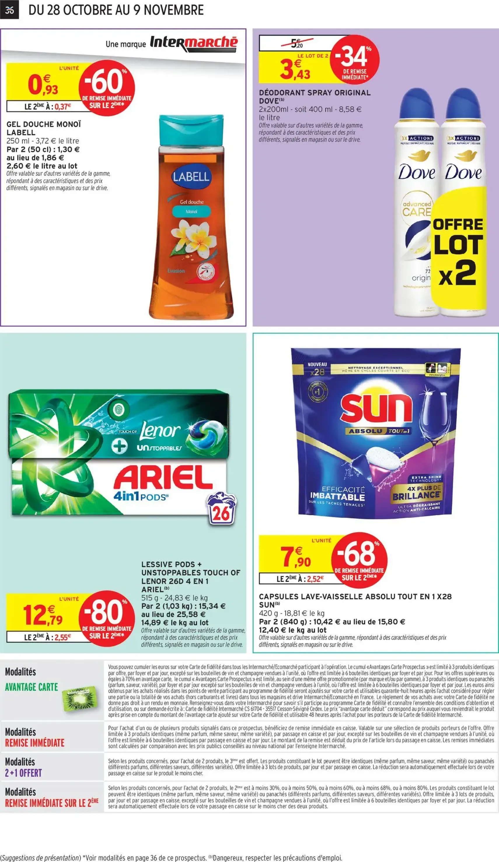 Intermarché catalogue semaine 44 - brochure valable à partir du 28/10/2025, page 24 sur 28 Intermarché catalogue semaine 44 - brochure valable à partir du 28/10/2025, page 24 sur 28