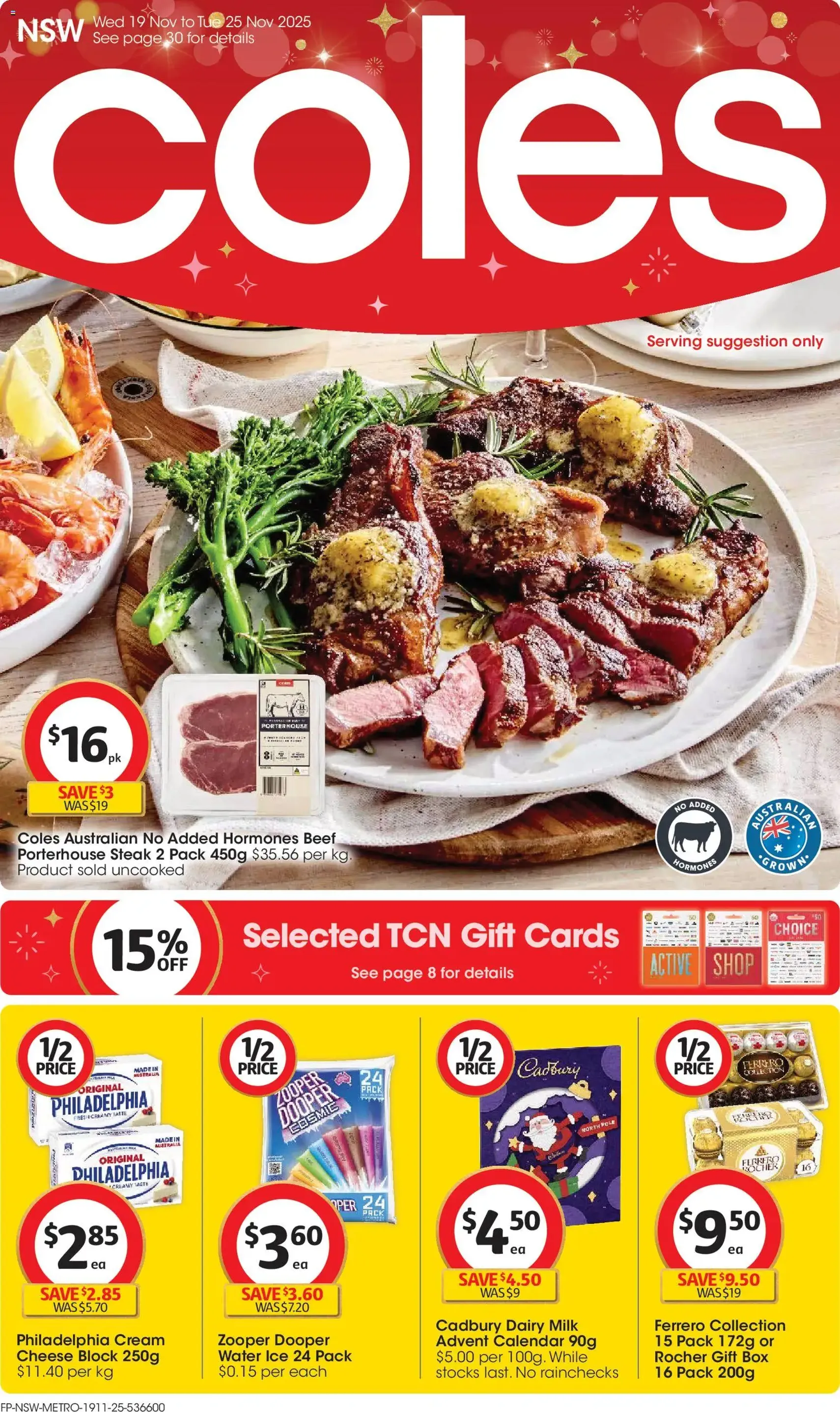 Coles Catalogue - valid flyer from 19/11/2025, page 1 of 49