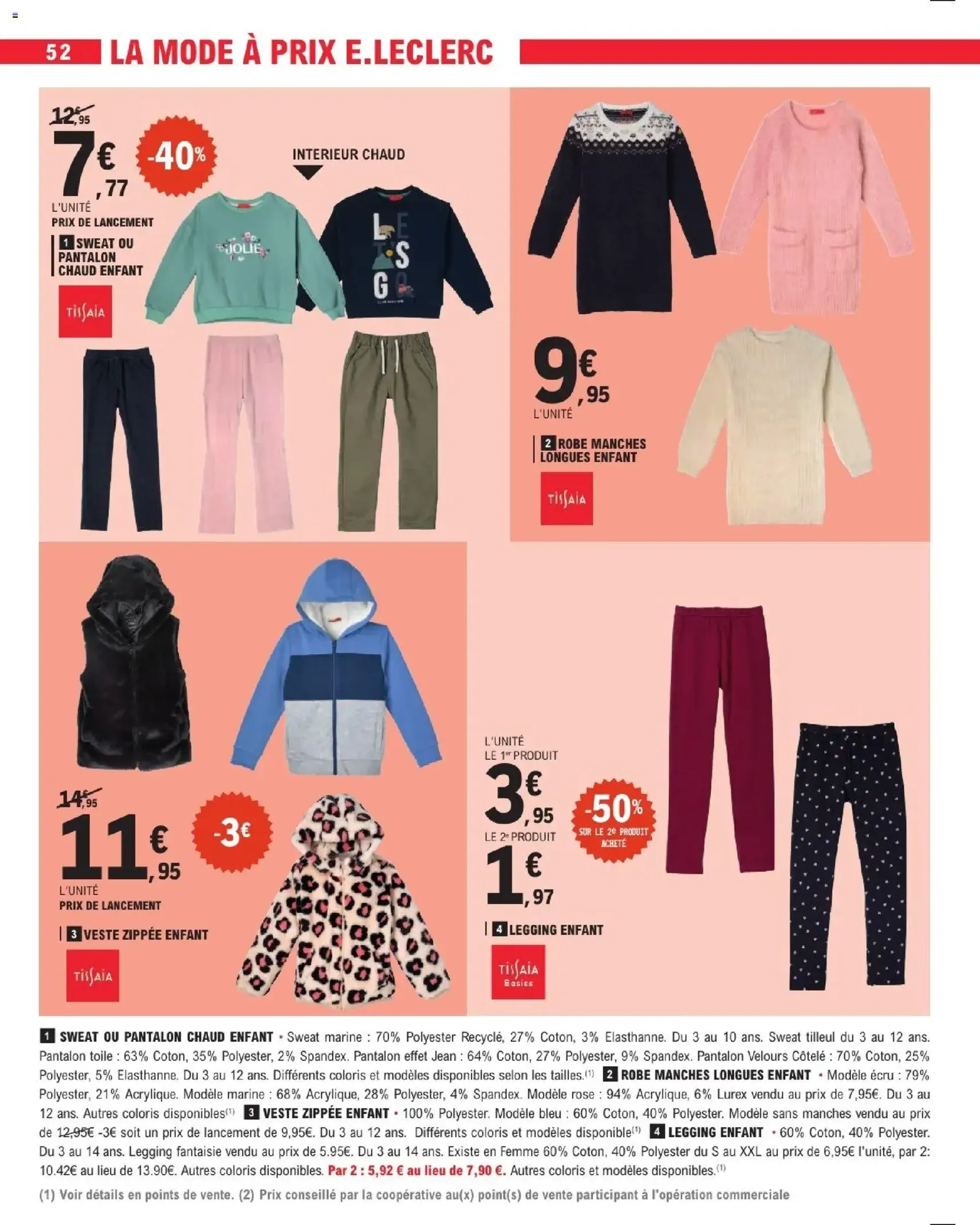 E.Leclerc catalogue - brochure valable à partir du 29/09/2026, page 52 sur 56