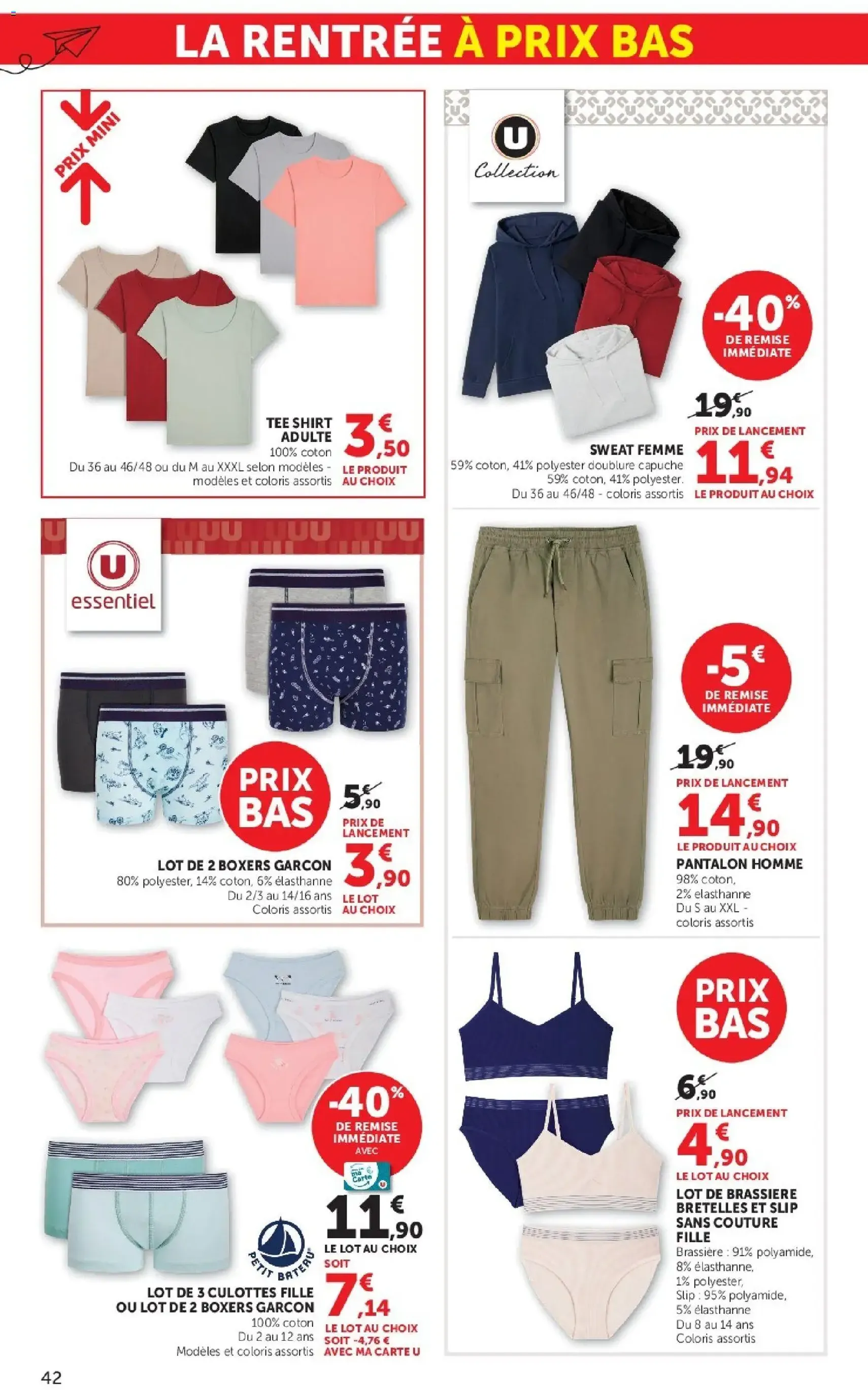 Super U catalogue - brochure valable à partir du 25/08/2026, page 42 sur 48