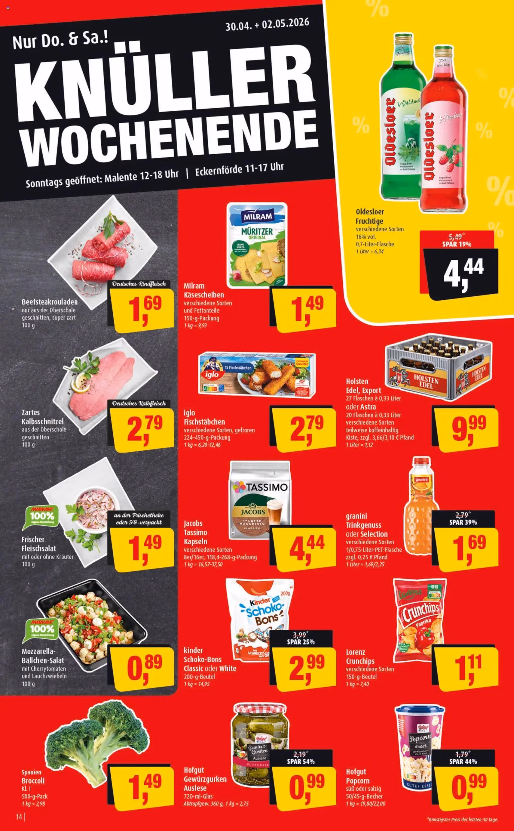 Markant Prospekt - Gültiger Prospekt ab 27.04.2026, Seite 14 von insgesamt 14