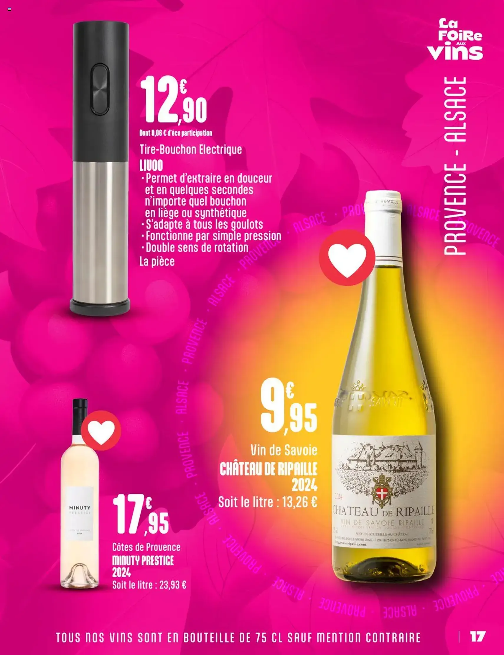 G20 Supermarchés catalogue la foire aux vins - brochure valable à partir du 24/09/2025, page 17 sur 20