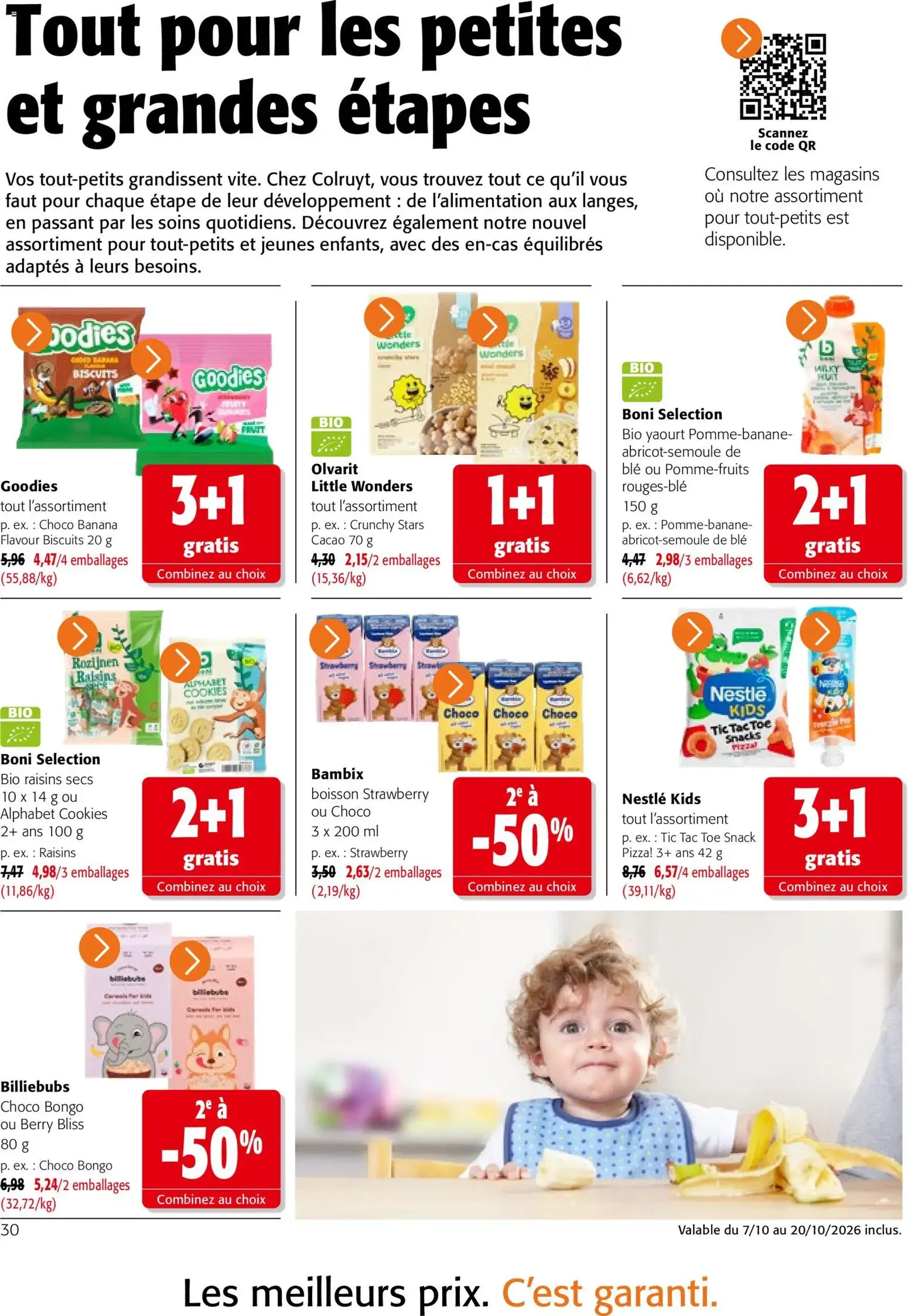 Colruyt catalogue - brochure valable à partir du 07/10/2026, page 30 sur 37