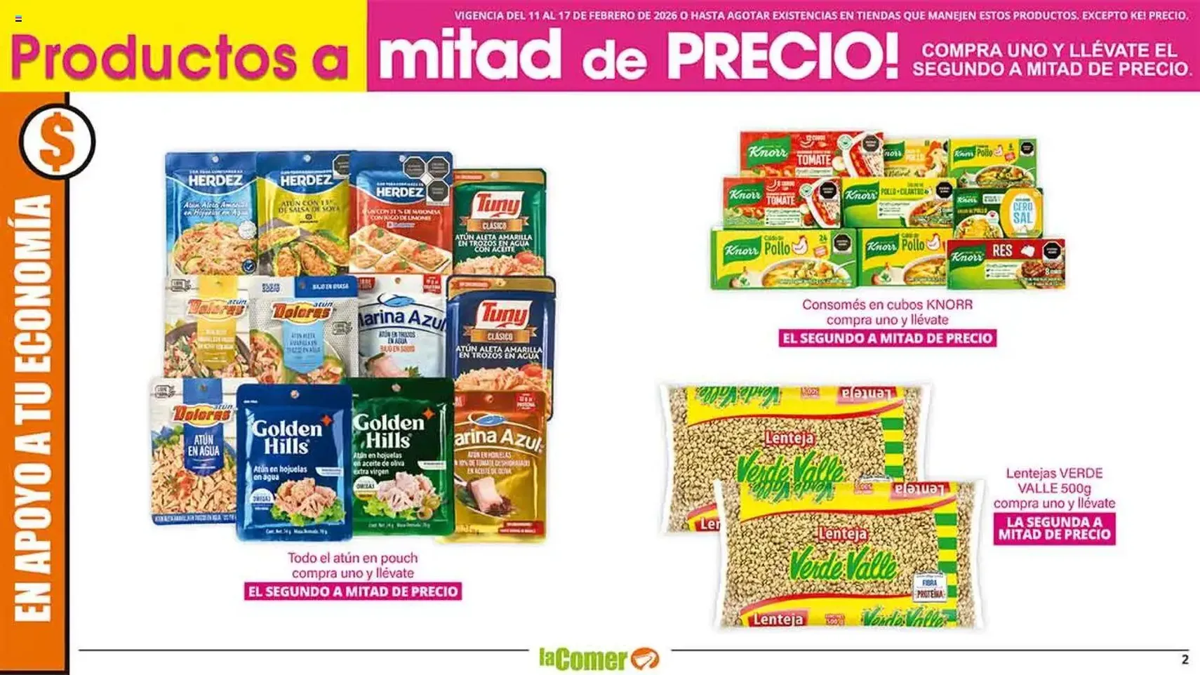 La Comer folleto - folleto válido desde 11/02/2026 página 2 de 25