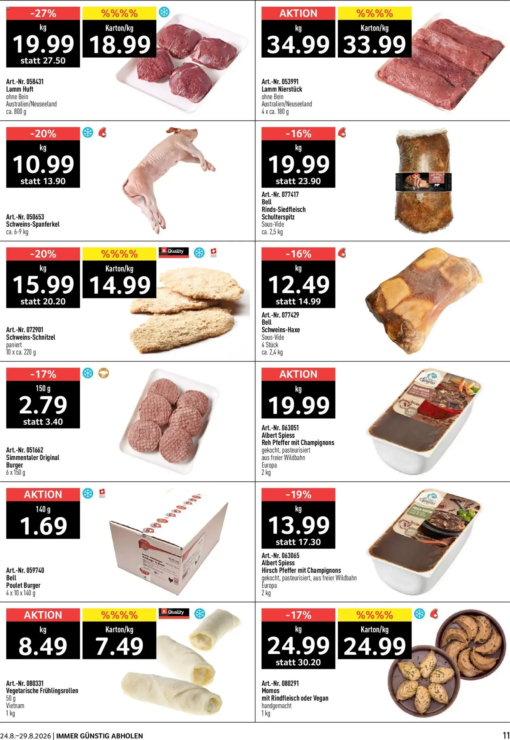 Prodega aktionen - Gültiger Prospekt ab 24.08.2026, Seite 11 von insgesamt 40