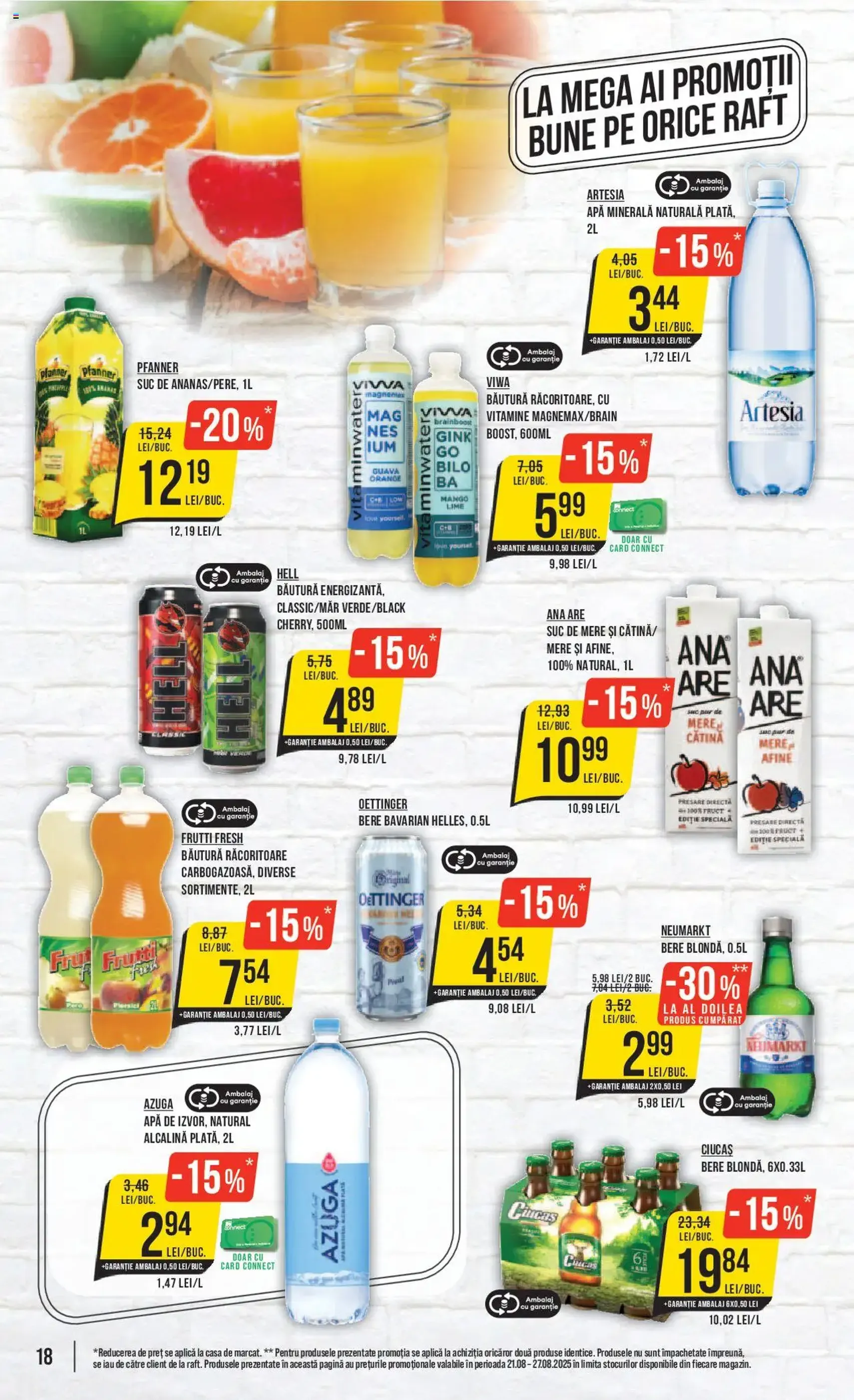 Catalog Mega Image - cataloage valabile începând cu 21.08.2025 pagina 18 din 24 Catalog Mega Image - cataloage valabile începând cu 21.08.2025 pagina 18 din 24