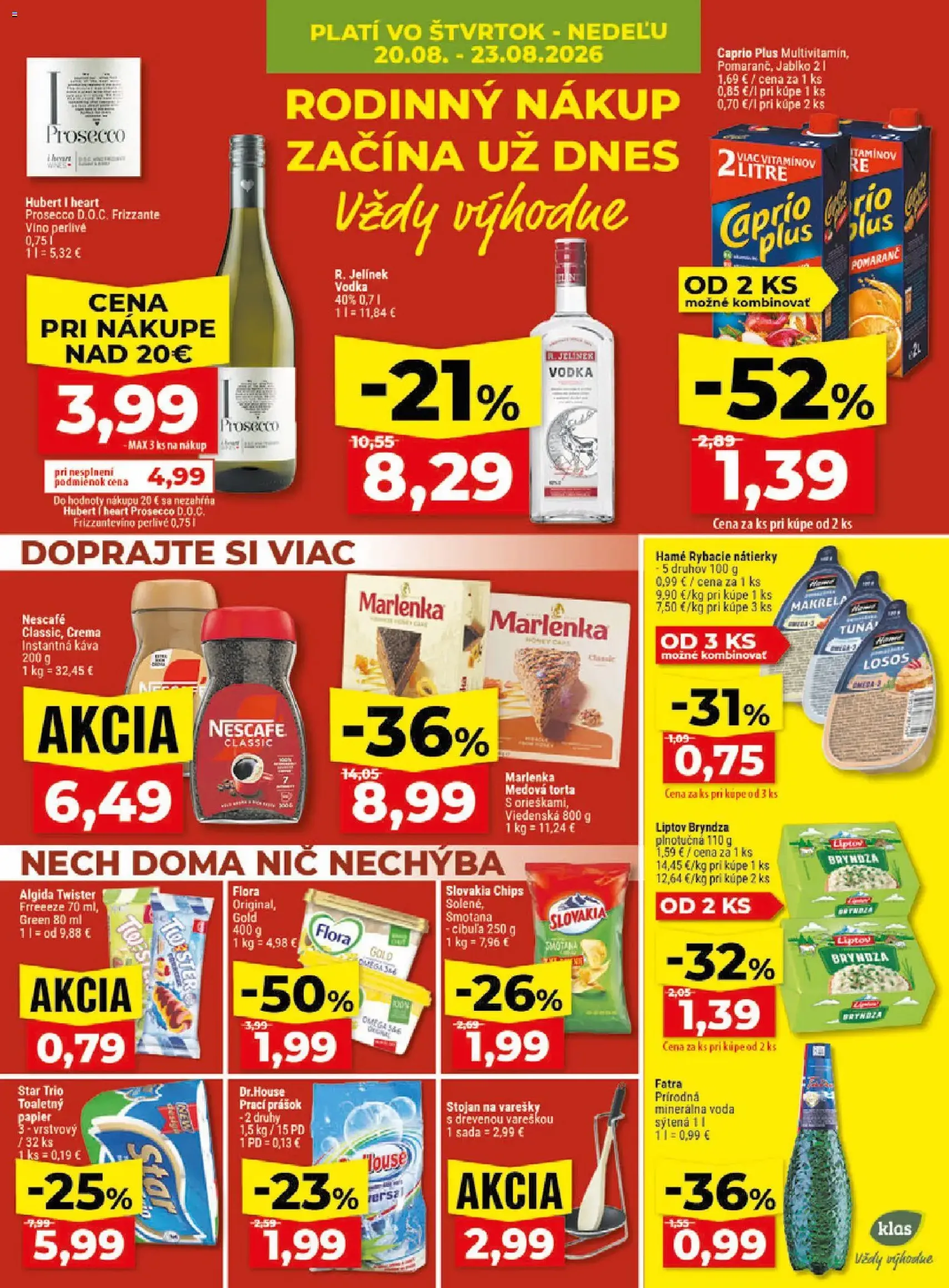 Klas leták - platný leták od 17.08.2026 strana 26 z 29