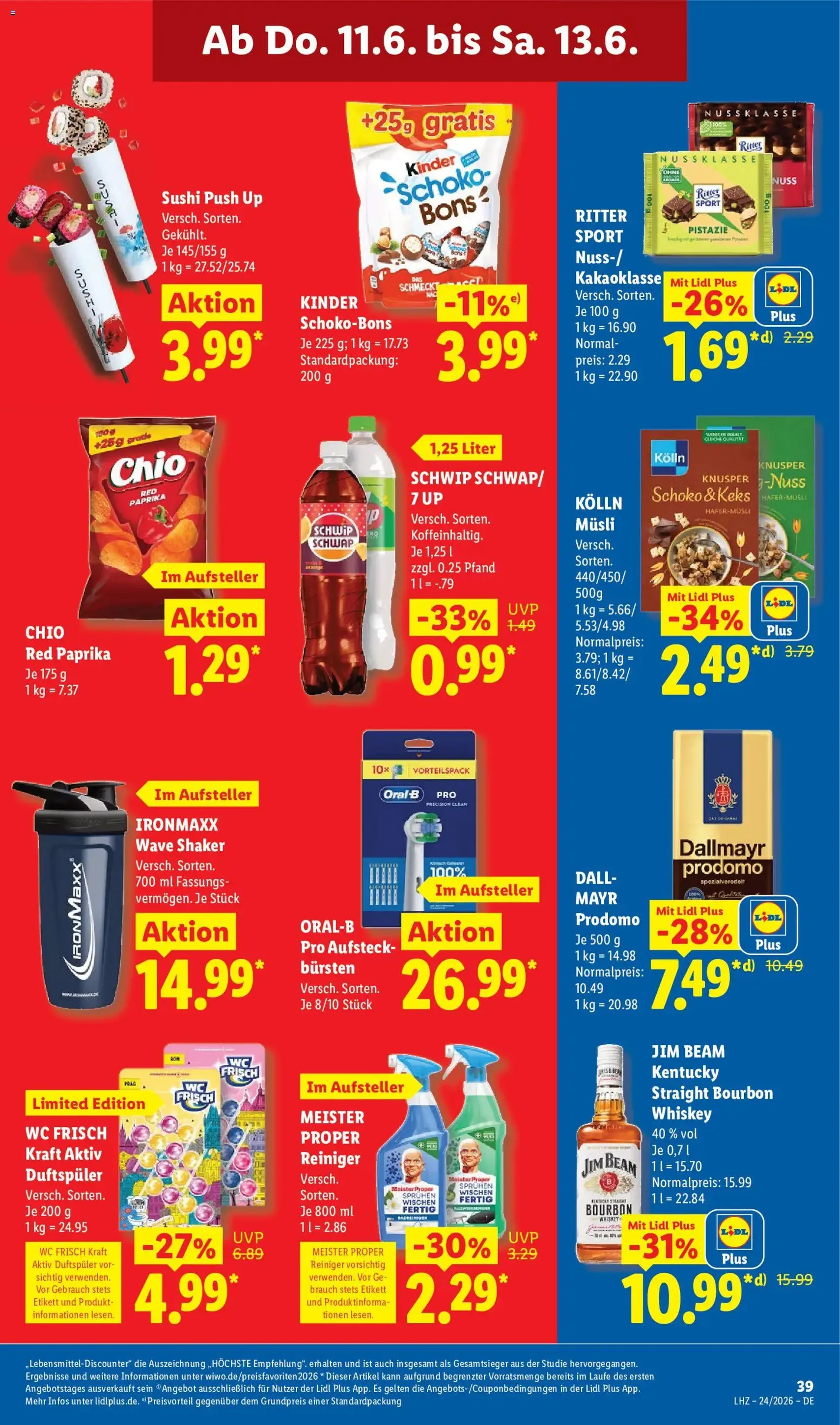 Lidl Prospekt - Gültiger Prospekt ab 08.06.2026, Seite 71 von insgesamt 73