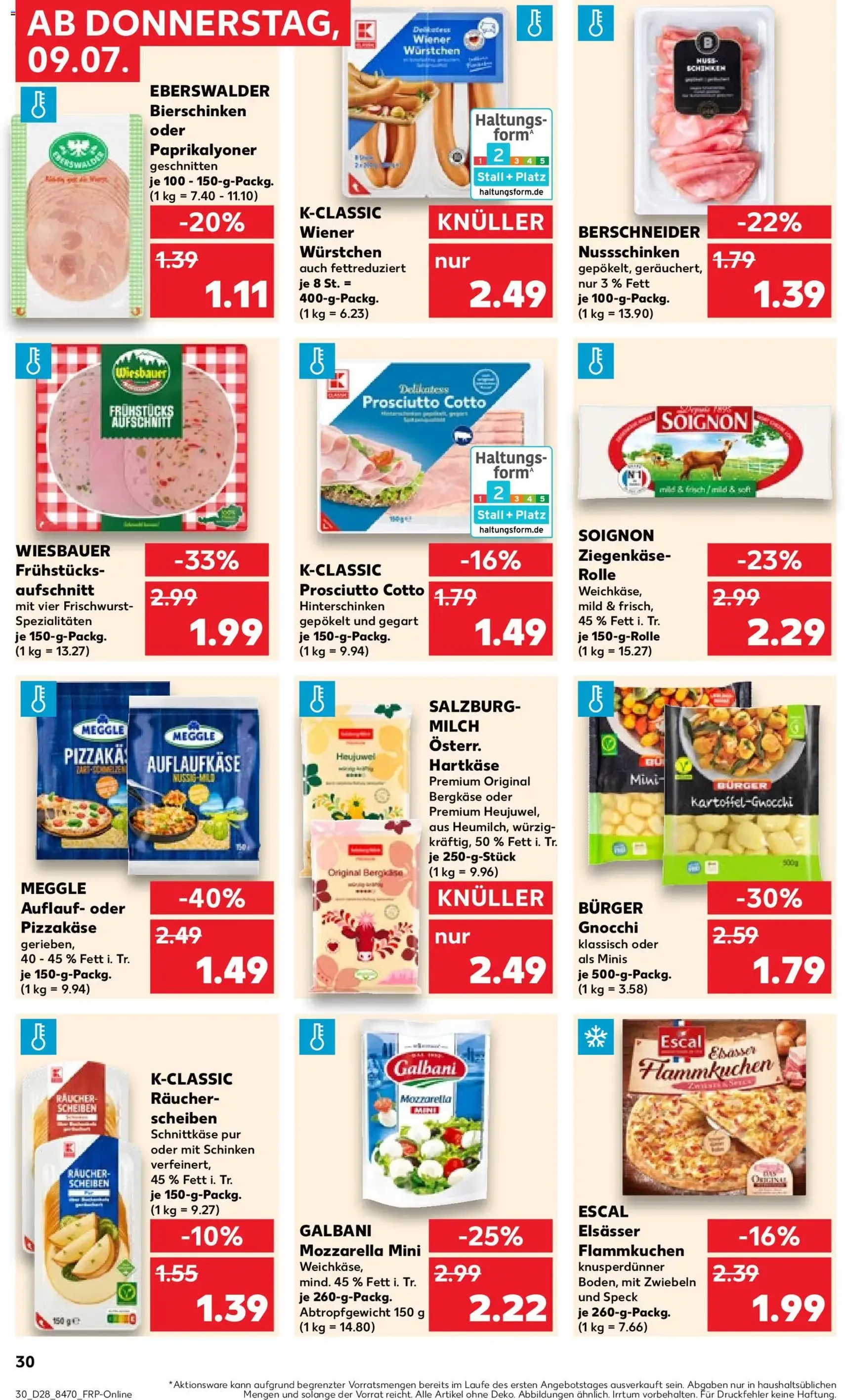 Kaufland DE -DE Folder - geldige folder vanaf 09-07-2026 pagina 30 van 52