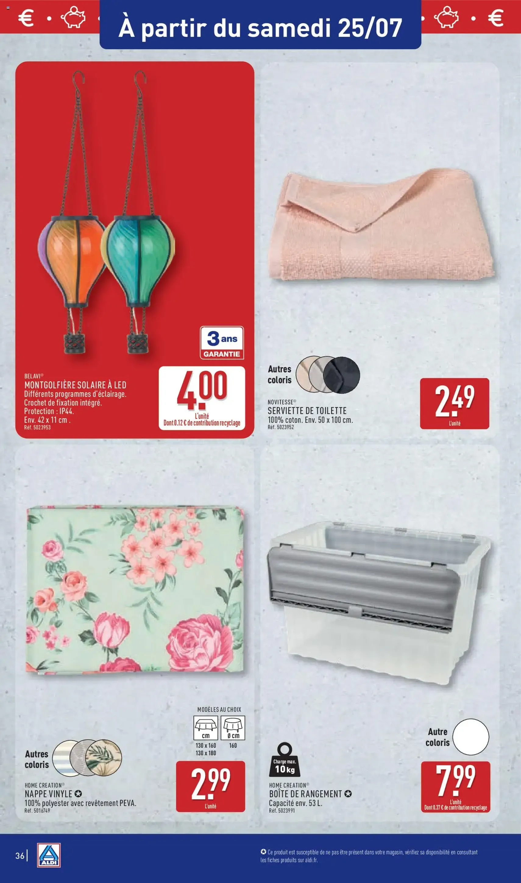 Aldi catalogue - brochure valable à partir du 21/07/2026, page 38 sur 43