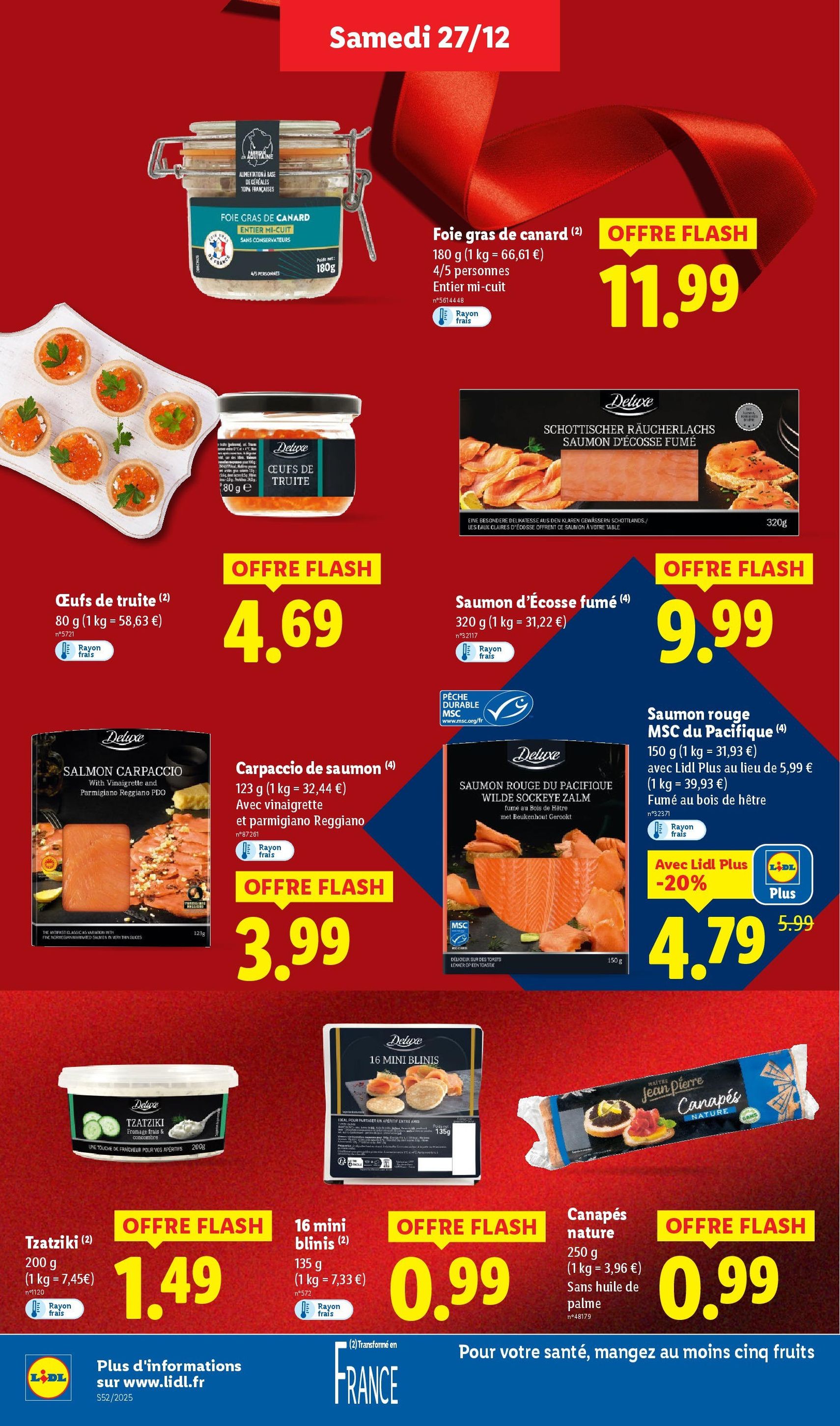 LIDL catalogue semaine 52 - brochure valable à partir du 27/12/2025, page 16 sur 84