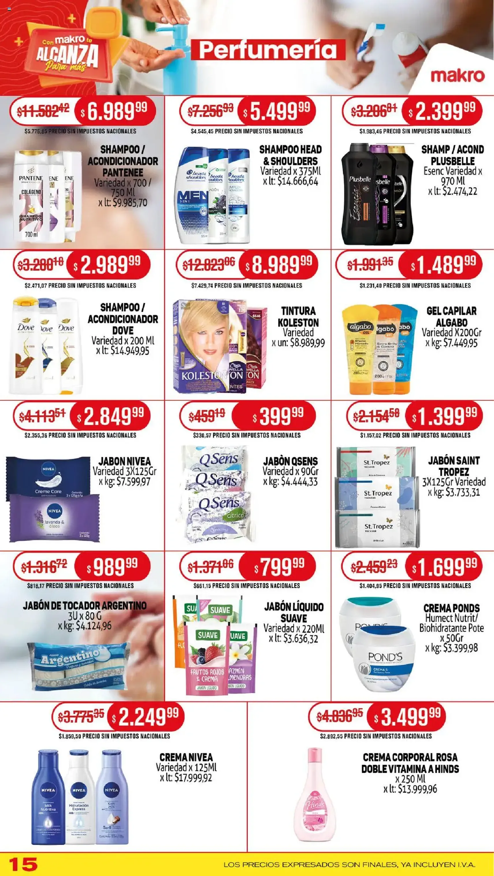 Makro ofertas - folleto válido desde 14/08/2025 página 15 de 20