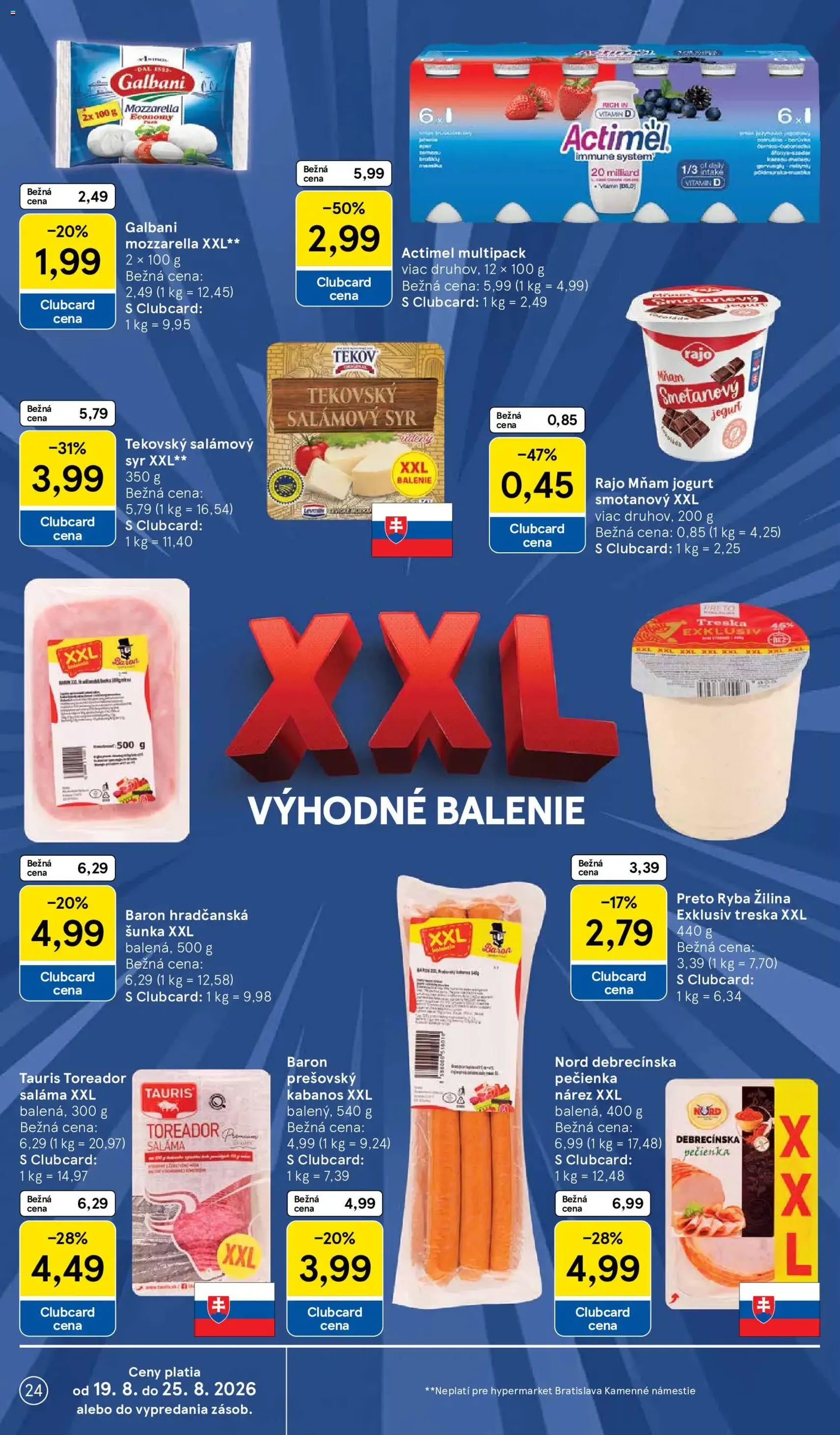 Tesco Hypermarket - leták - platný leták od 19.08.2026 strana 24 z 50
