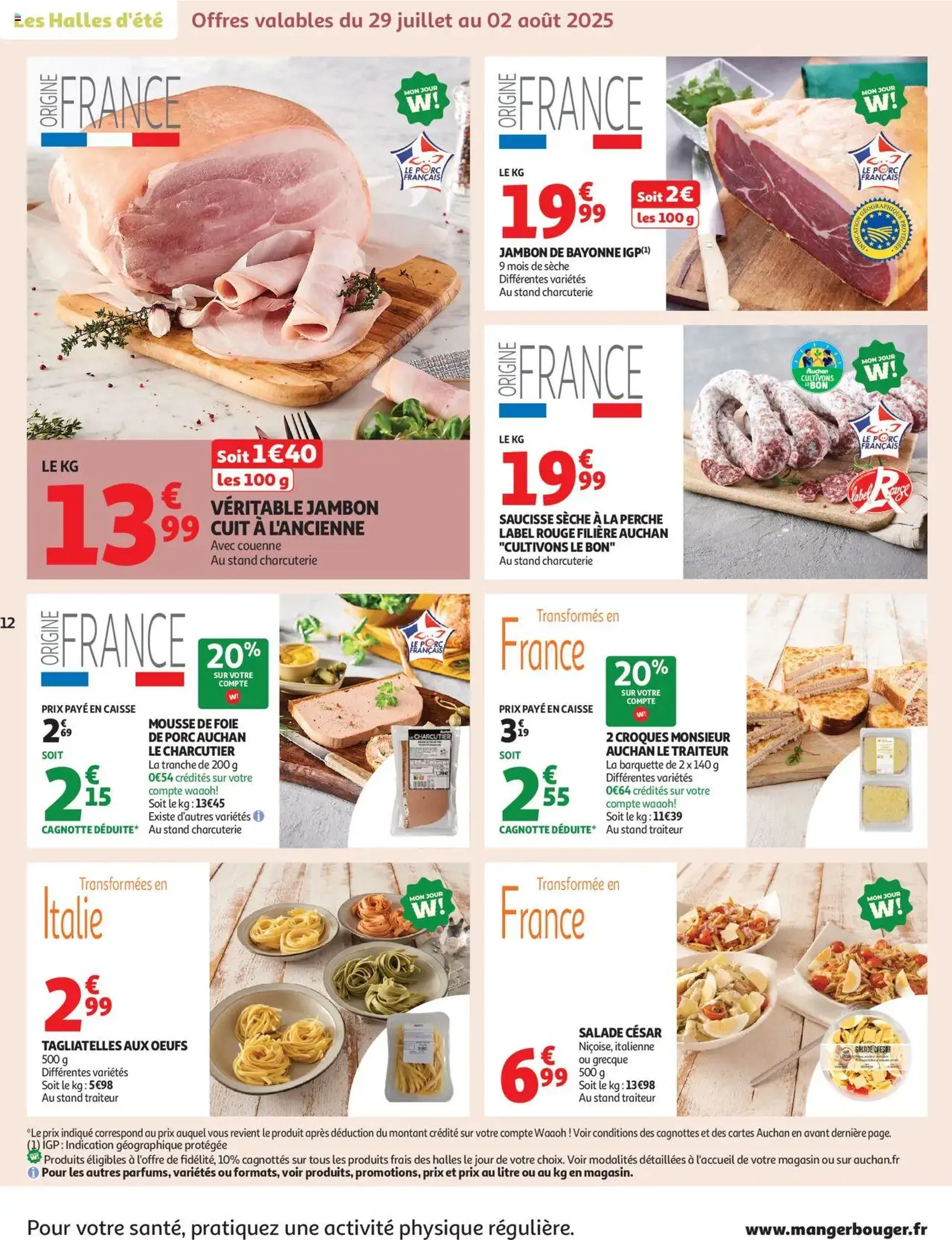 Auchan prospectus - brochure valable à partir du 29/07/2025, page 12 sur 49 Auchan prospectus - brochure valable à partir du 29/07/2025, page 12 sur 49
