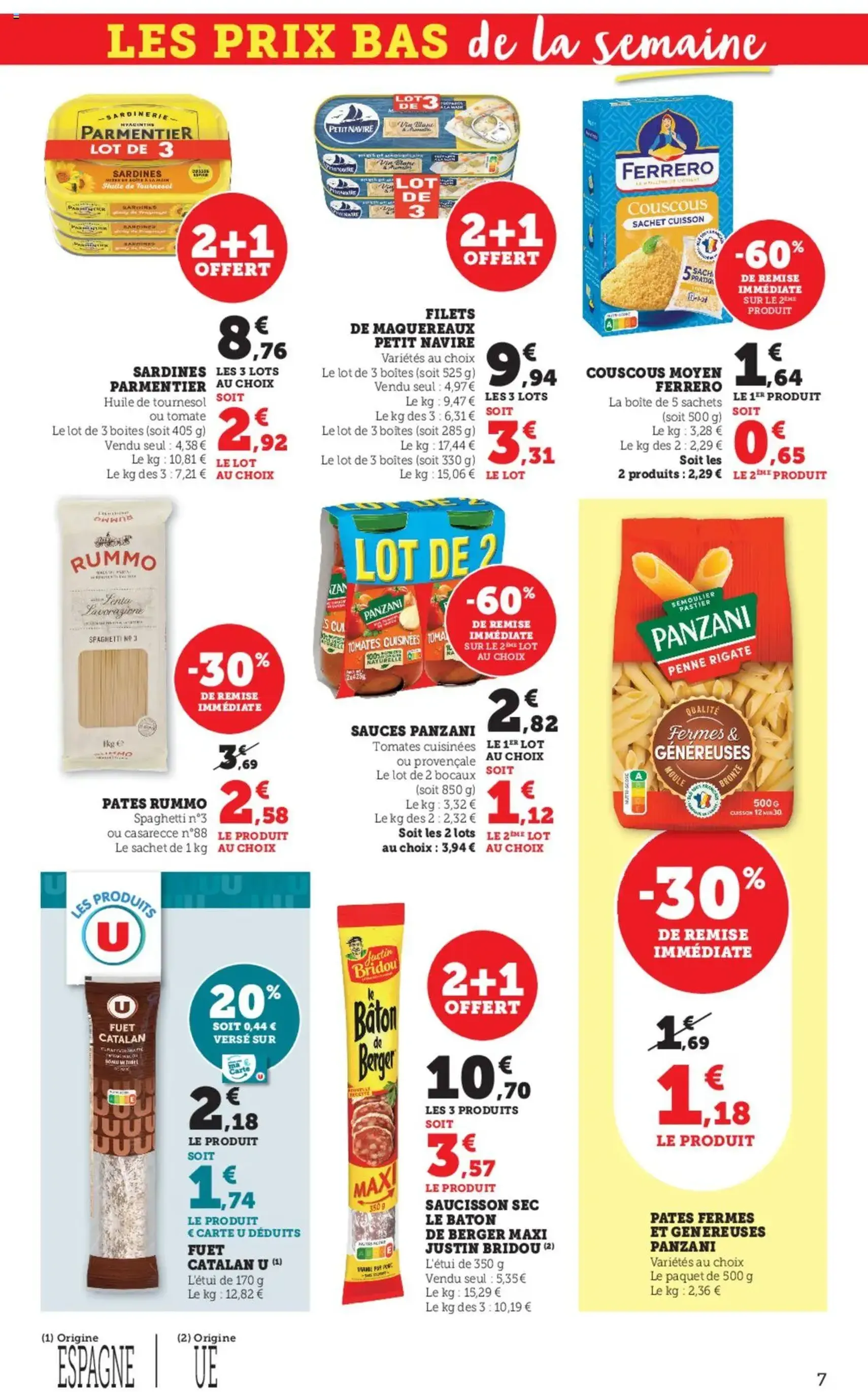 Super U catalogue - brochure valable à partir du 29/07/2025, page 7 sur 24 Super U catalogue - brochure valable à partir du 29/07/2025, page 7 sur 24