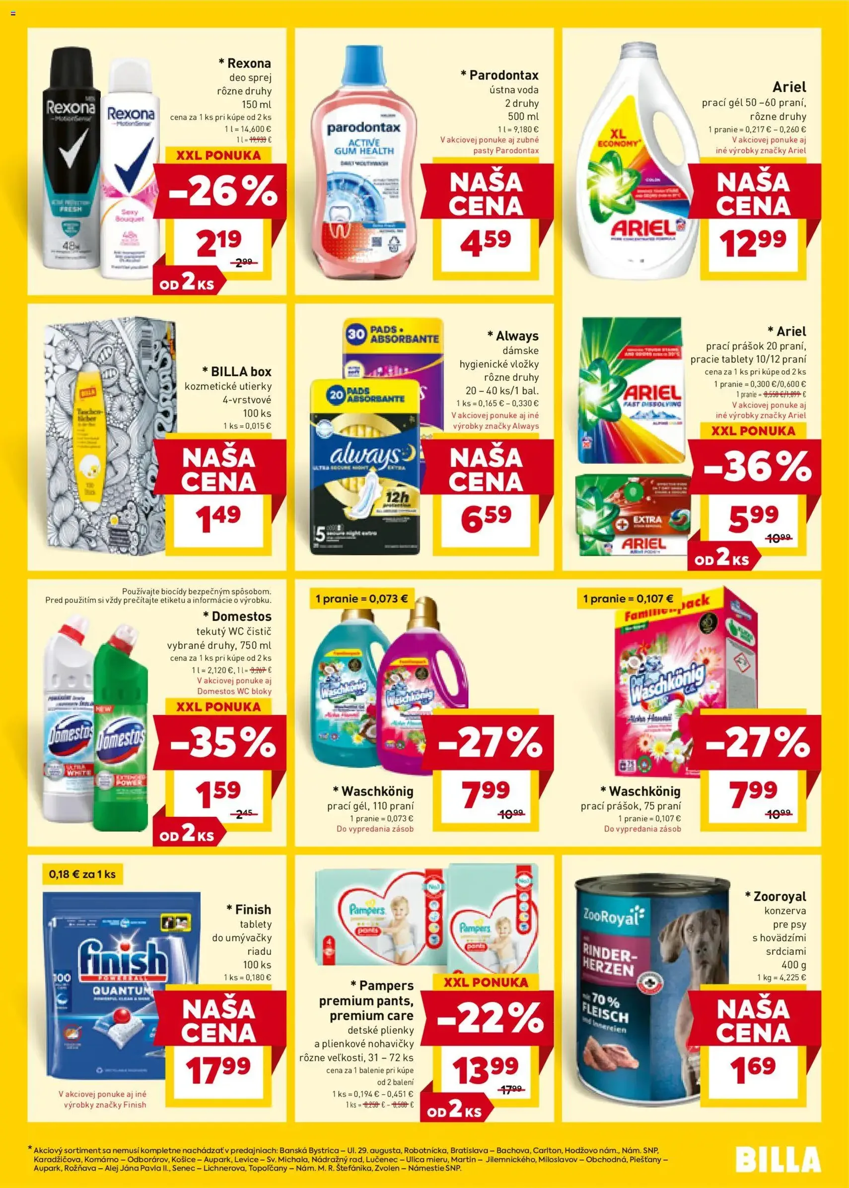 Billa leták - platný leták od 29.10.2025 strana 19 z 20 Billa leták - platný leták od 29.10.2025 strana 19 z 20