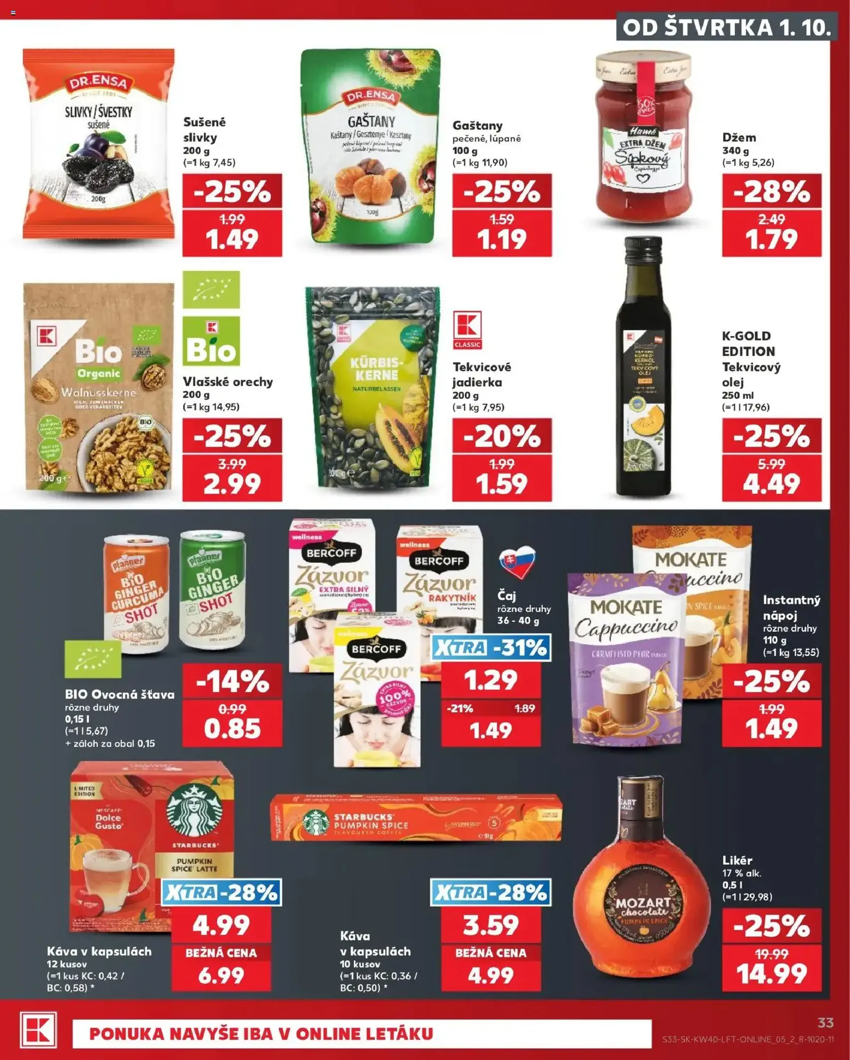 Kaufland leták - platný leták od 01.10.2026 strana 33 z 76