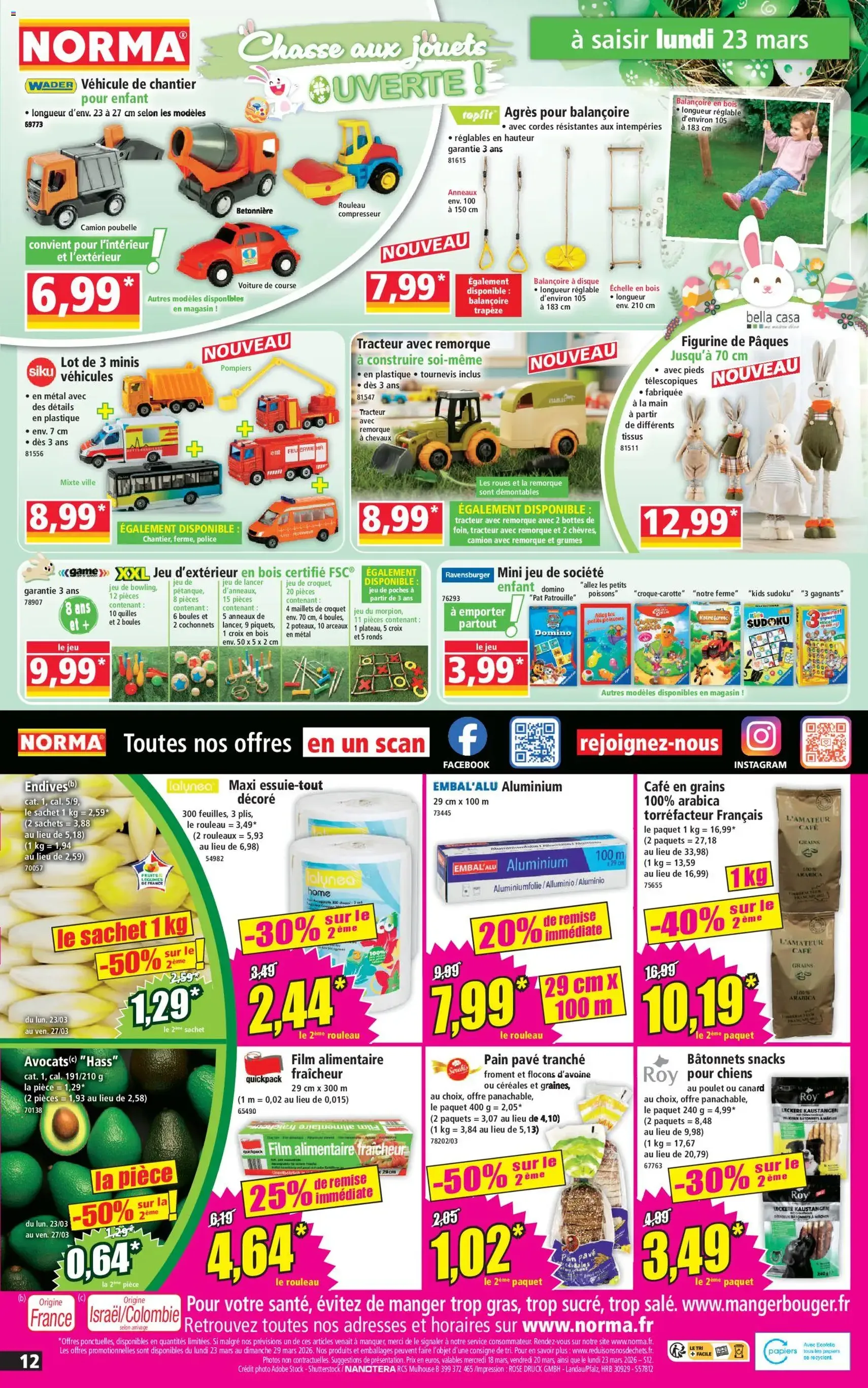 Norma catalogue - brochure valable à partir du 18/03/2026, page 12 sur 14