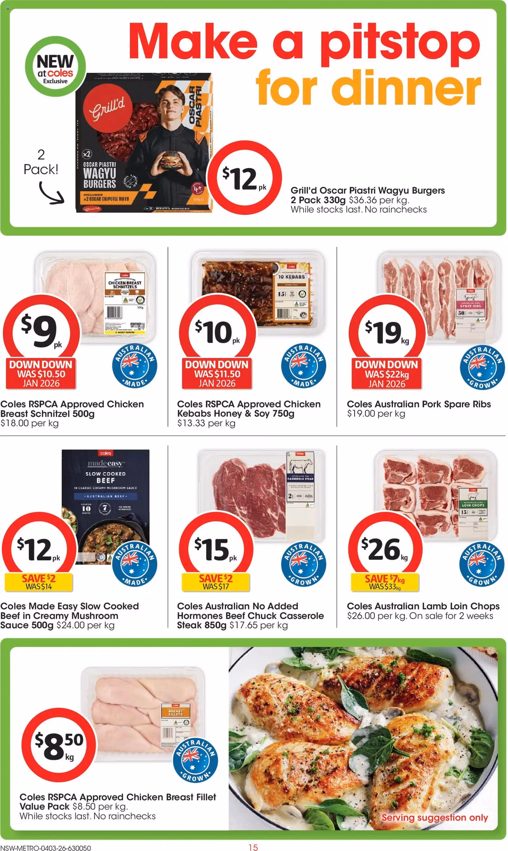Coles catalogue - valid flyer from 04/03/2026, page 15 of 47