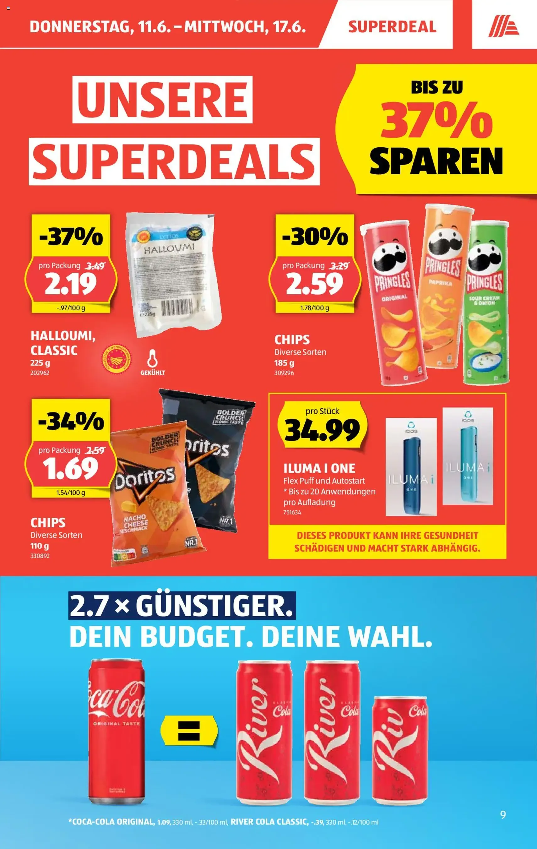 Aldi aktionen - Gültiger Prospekt ab 11.06.2026, Seite 11 von insgesamt 52