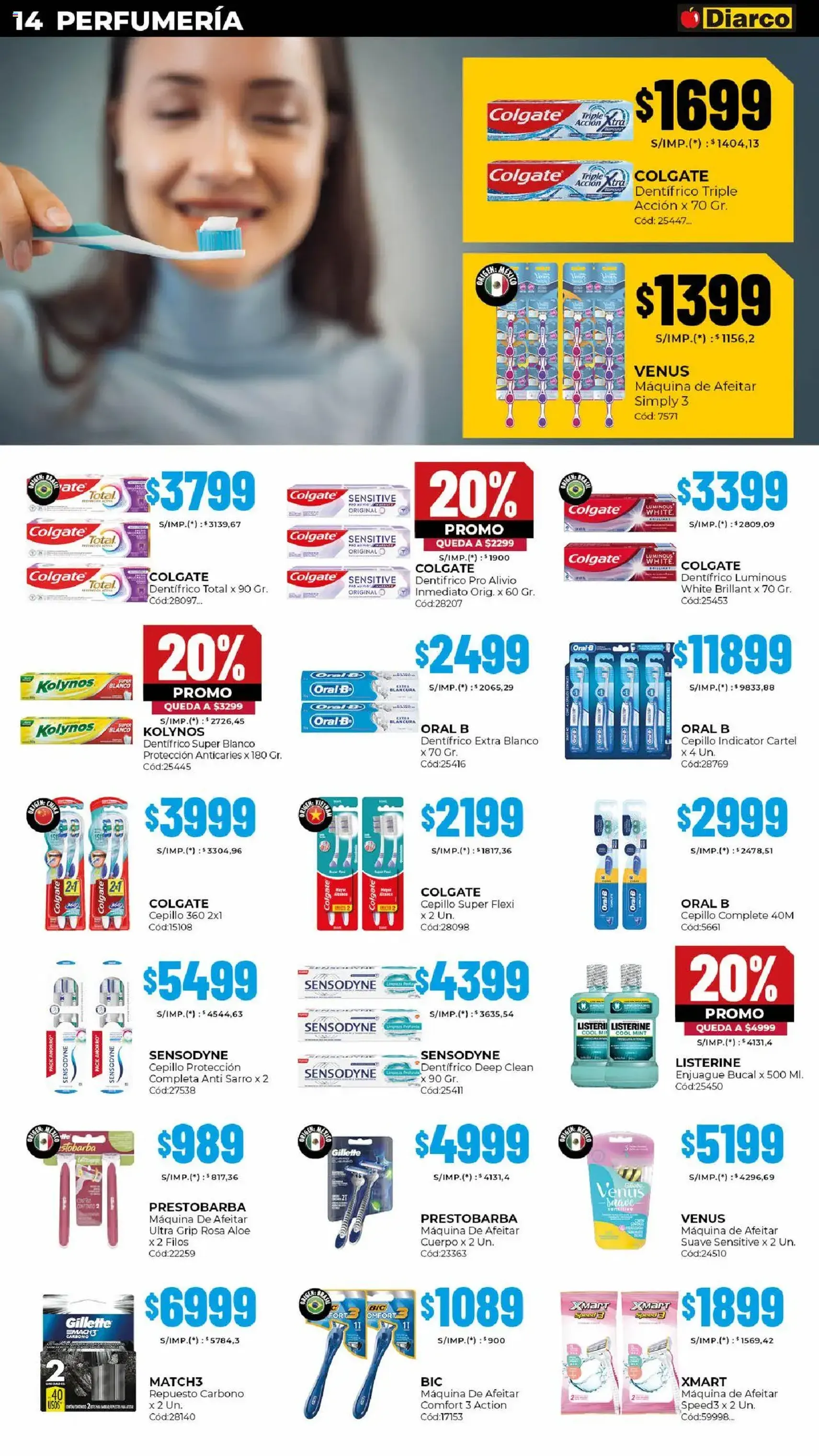 Diarco ofertas - folleto válido desde 20/10/2025 página 14 de 21 Diarco ofertas - folleto válido desde 20/10/2025 página 14 de 21