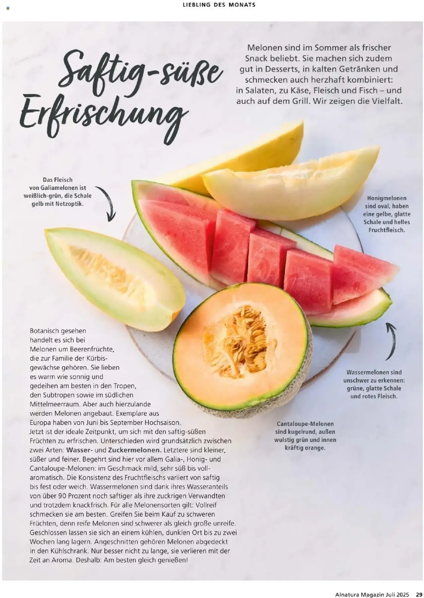 Alnatura Prospekt - Gültiger Prospekt ab 01.07.2025, Seite 29 von insgesamt 60