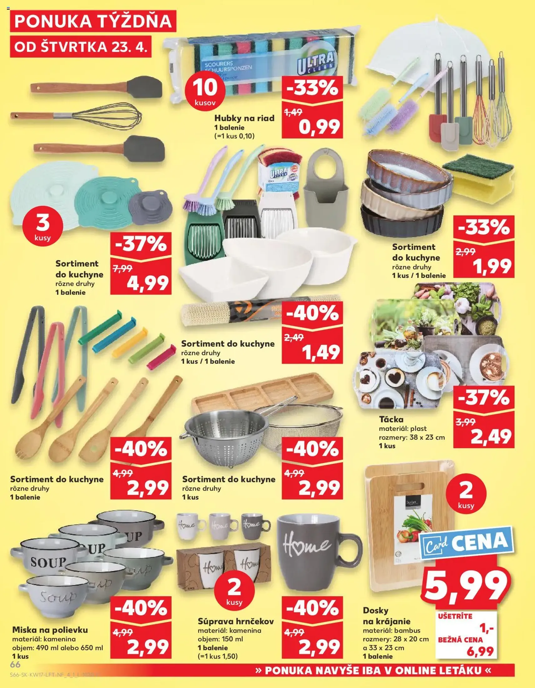 Kaufland leták - platný leták od 23.04.2026 strana 66 z 76