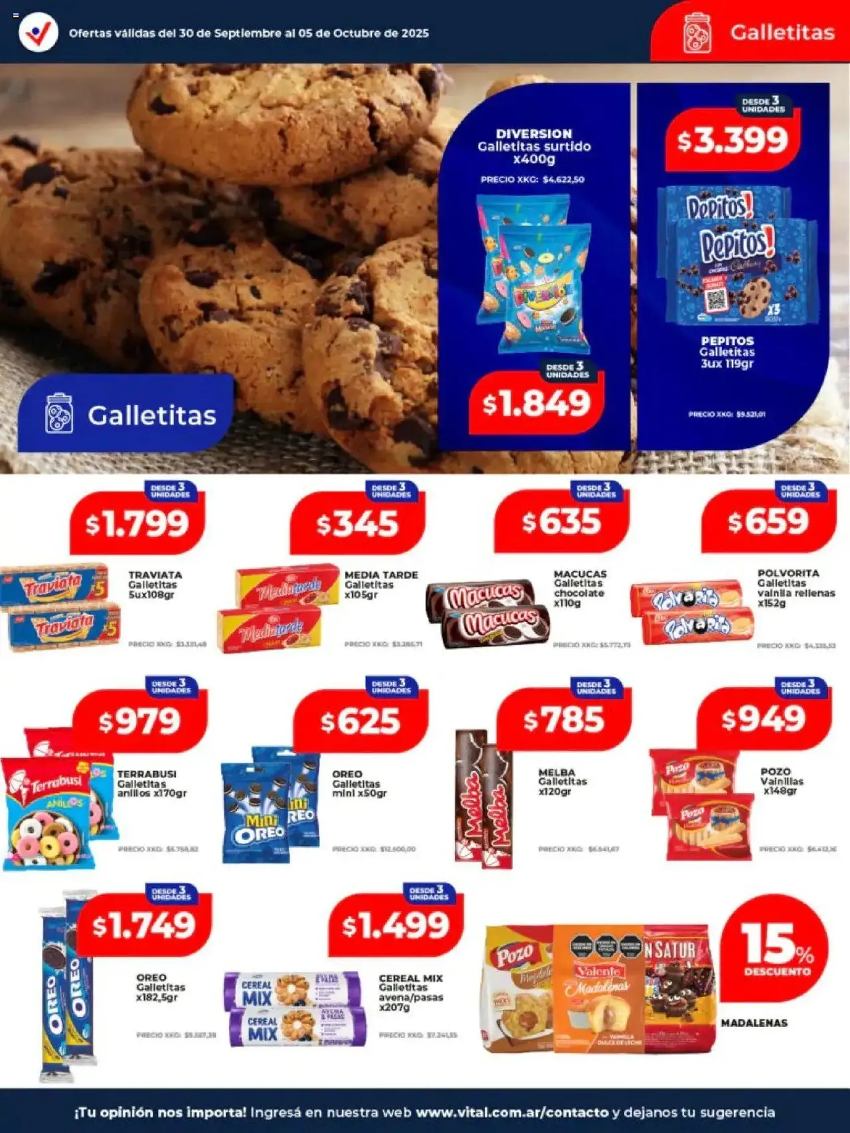 Vital - Ofertas - folleto válido desde 30/09/2025 página 17 de 21 Vital - Ofertas - folleto válido desde 30/09/2025 página 17 de 21