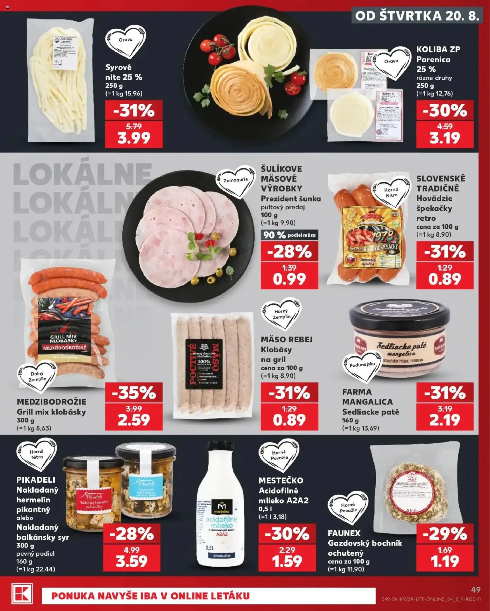 Kaufland leták - platný leták od 20.08.2026 strana 49 z 76