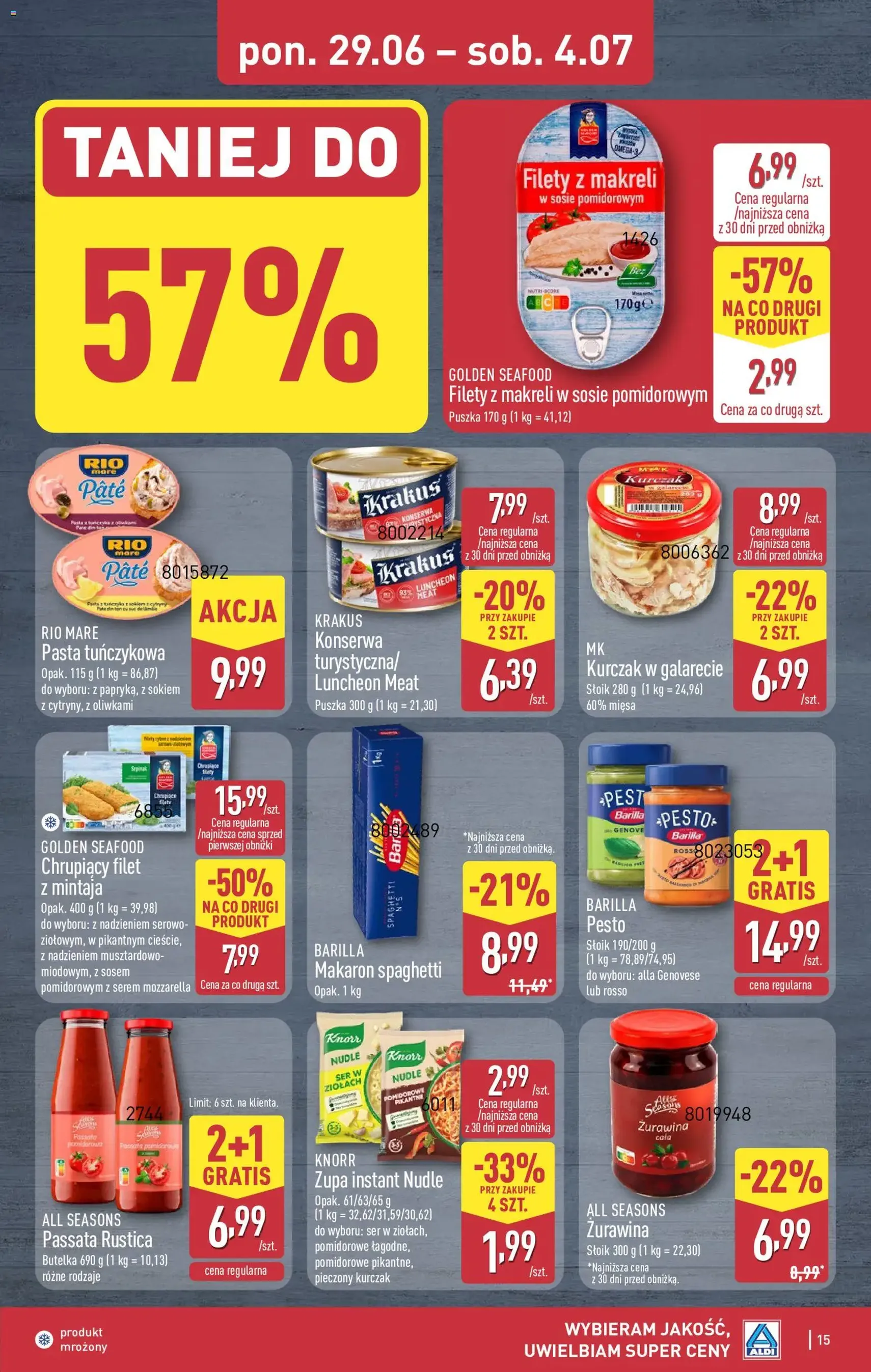 Aldi gazetka - ważny gazetka od 29.06.2026 strona 15 z 46
