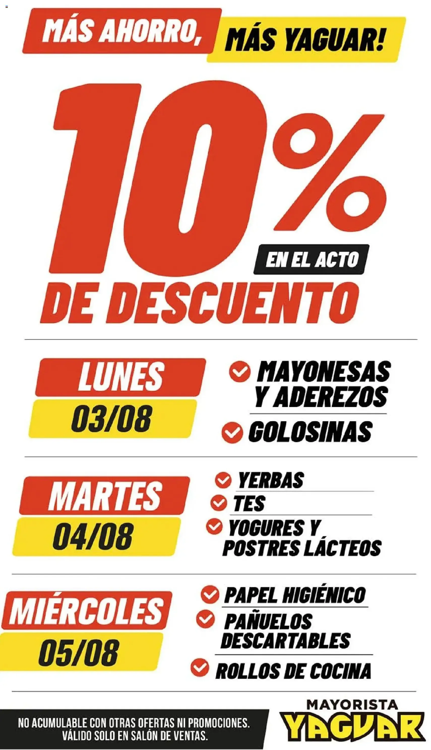 Yaguar catálogo - folleto válido desde 03/08/2026 página 4 de 22