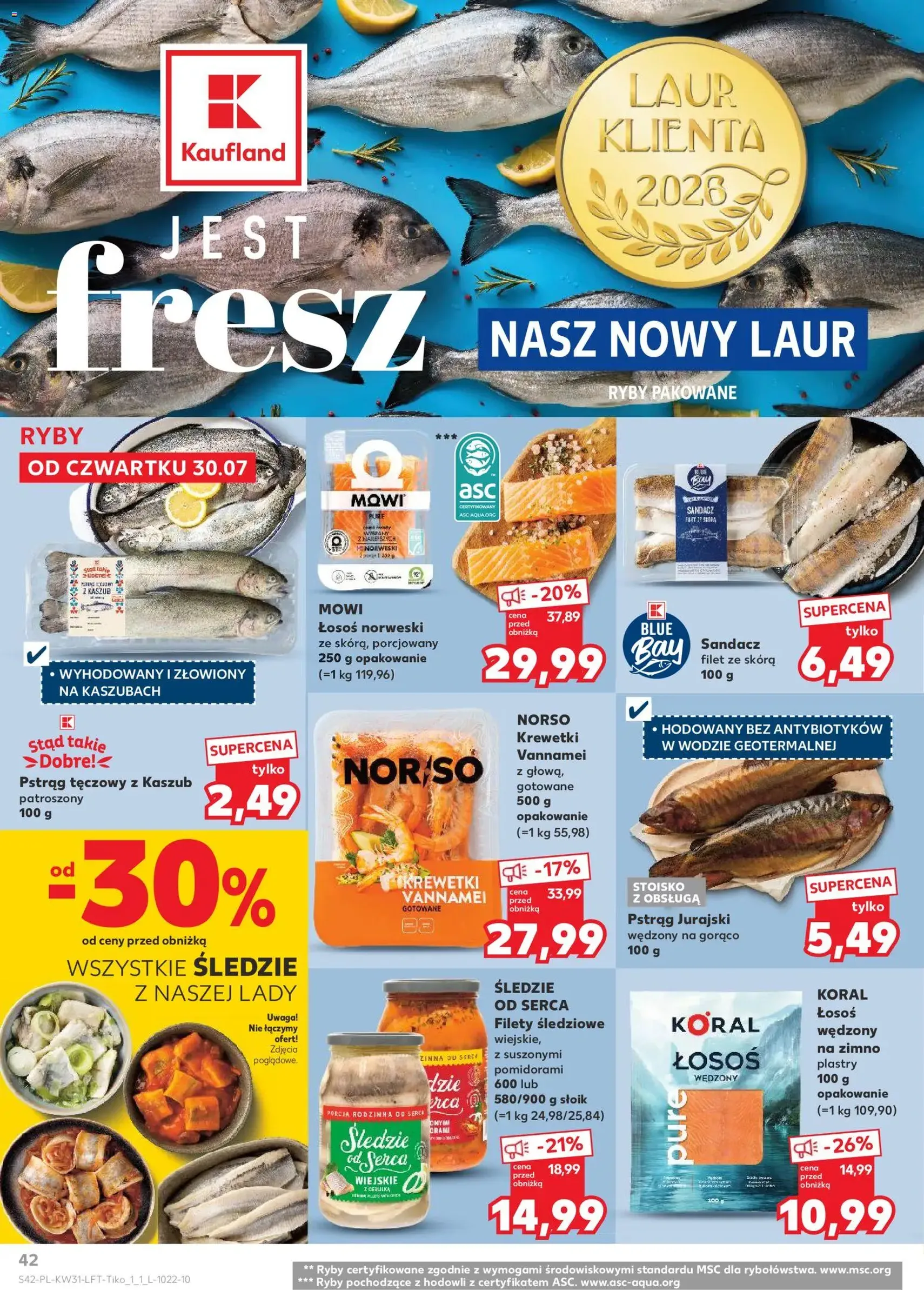 Kaufland gazetka - ważny gazetka od 30.07.2026 strona 42 z 68