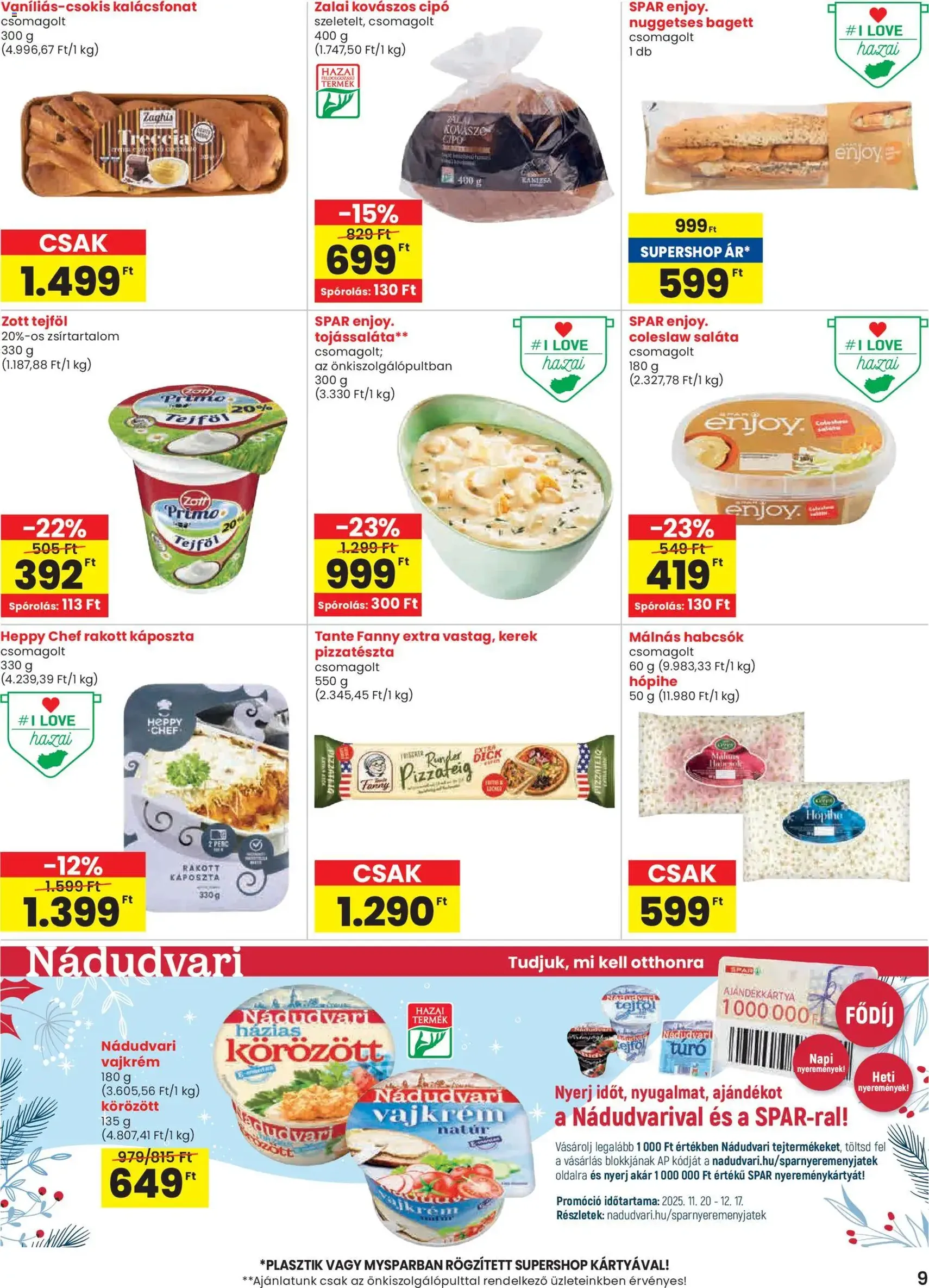 Spar Black Friday - 2025.11.20. érvényes szórólap 9 oldal 20 oldalból