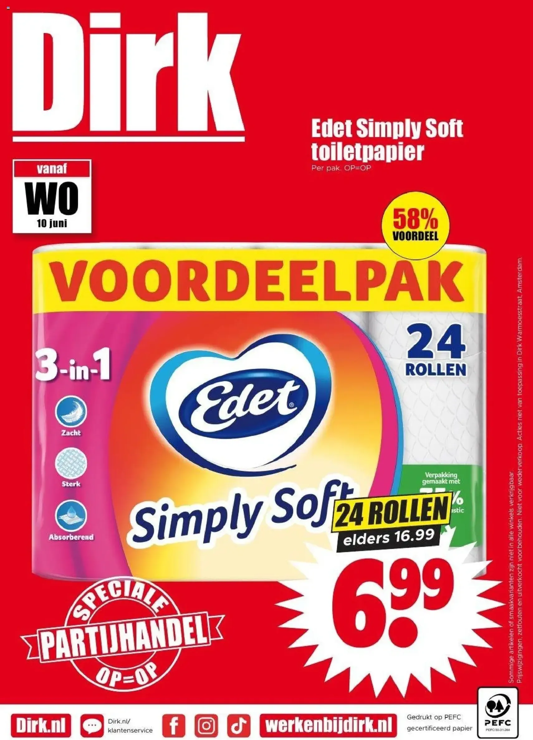 Dirk folder / publicité - geldige folder vanaf 10/06/2026 pagina 30 van 30