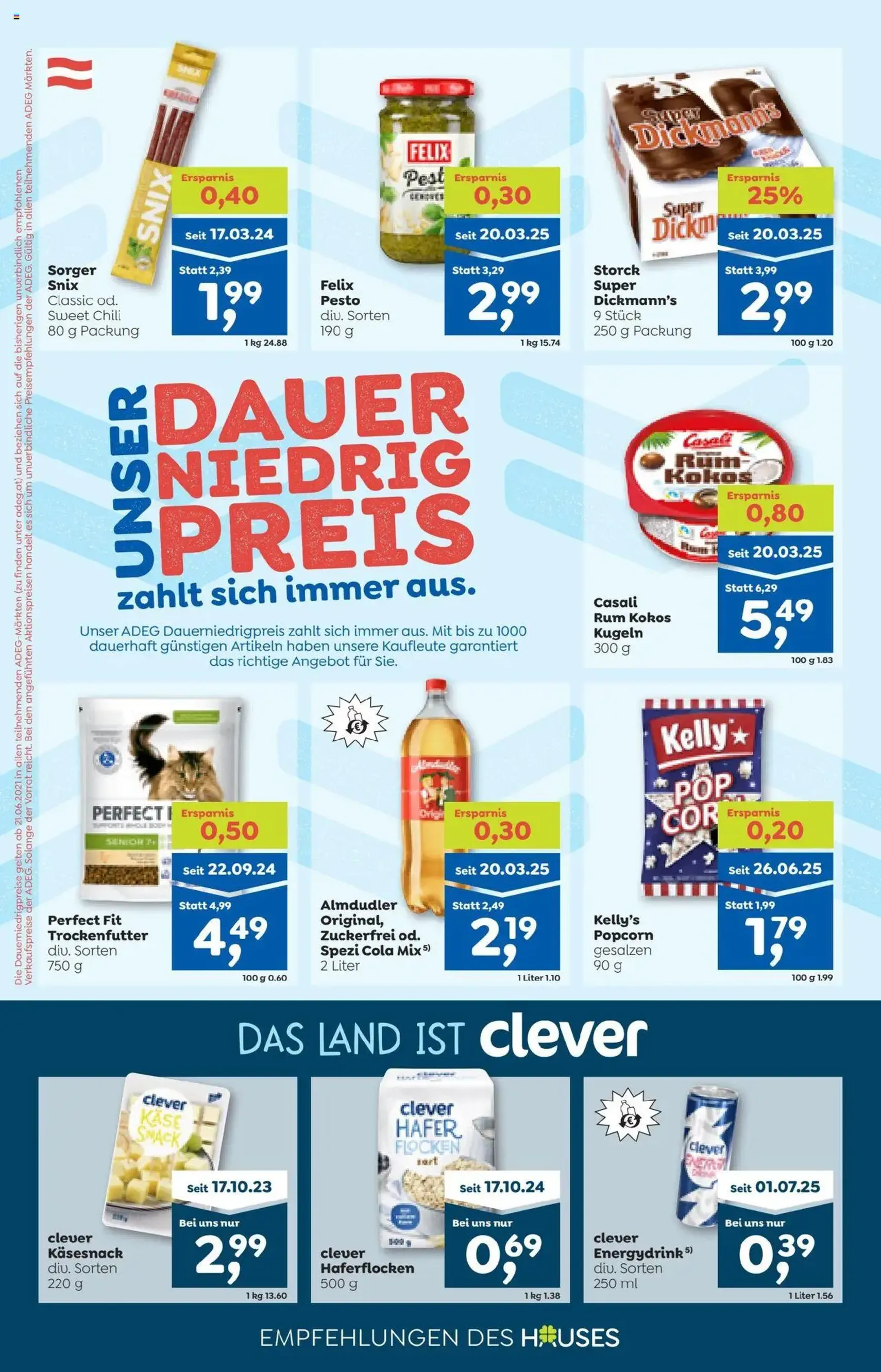 ADEG Flugblatt - Gültiger Prospekt ab 04.09.2025, Seite 8 von insgesamt 12