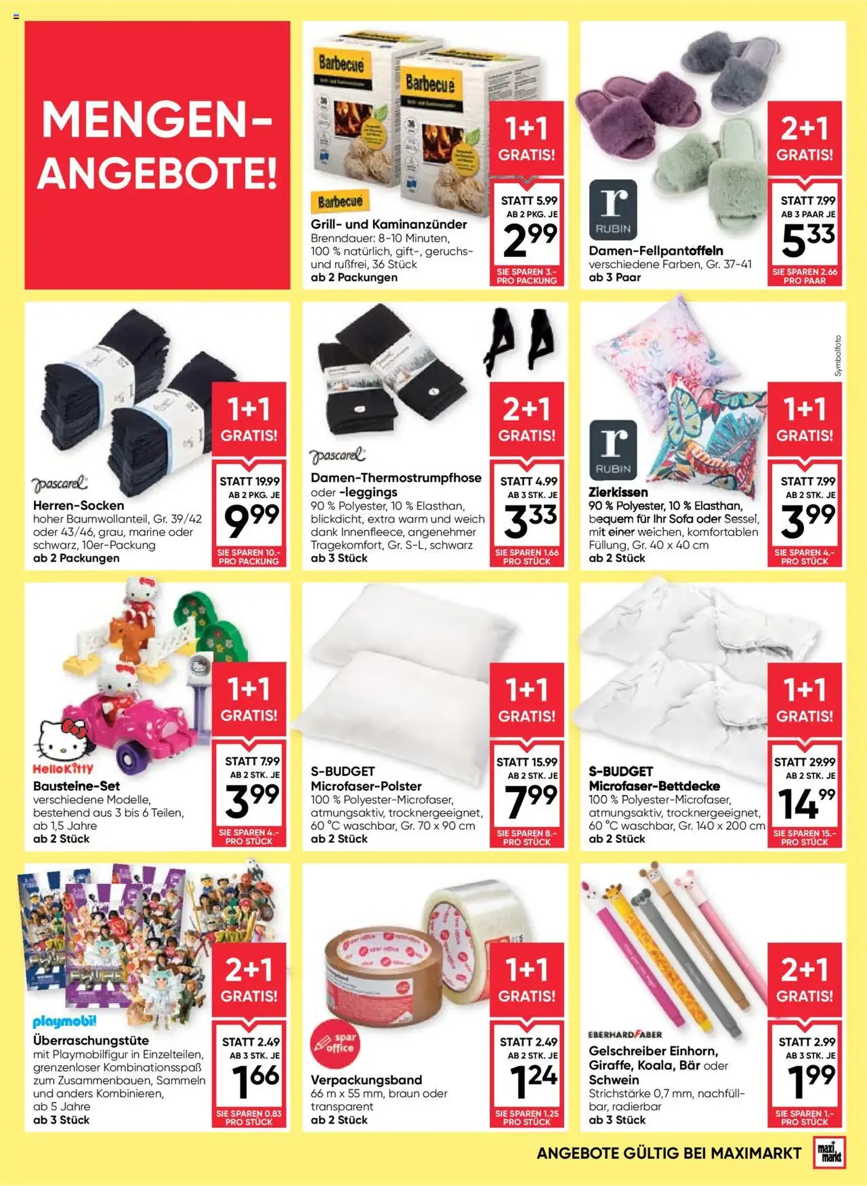Maximarkt Flugblatt - Gültiger Prospekt ab 16.10.2025, Seite 19 von insgesamt 24 Maximarkt Flugblatt - Gültiger Prospekt ab 16.10.2025, Seite 19 von insgesamt 24