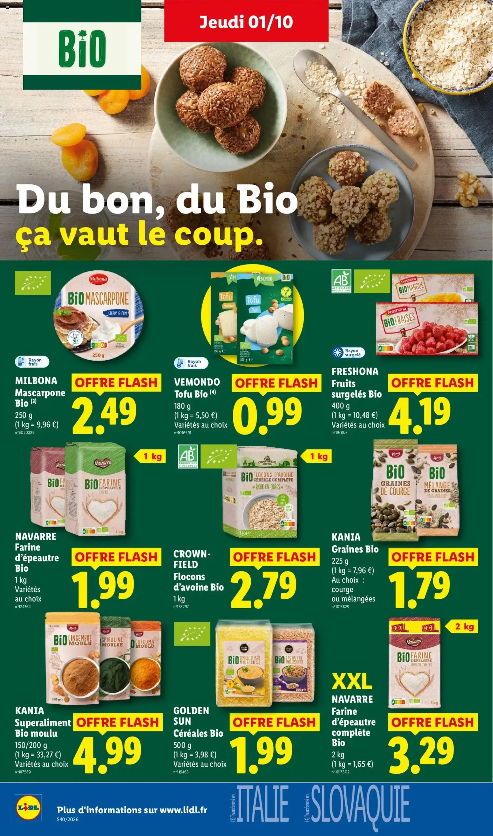 LIDL catalogue - brochure valable à partir du 01/10/2026, page 24 sur 57