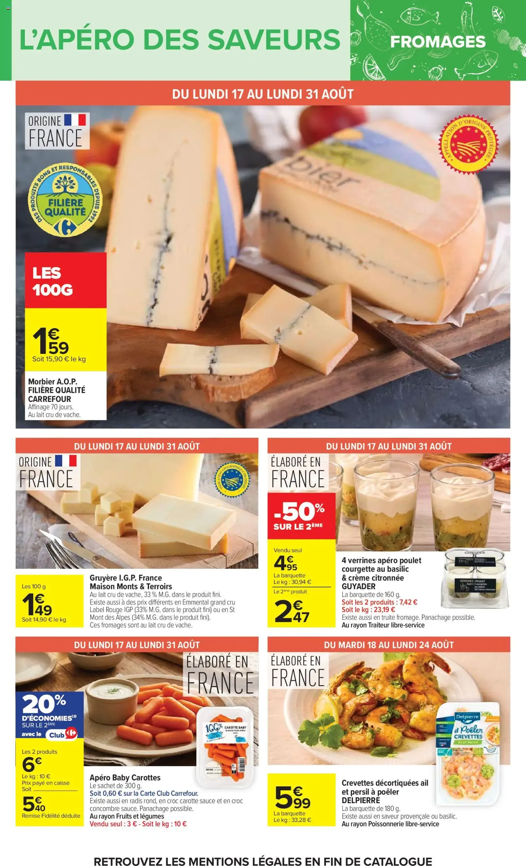 Carrefour Vos promos du quotidien - brochure valable à partir du 17/08/2026, page 19 sur 84