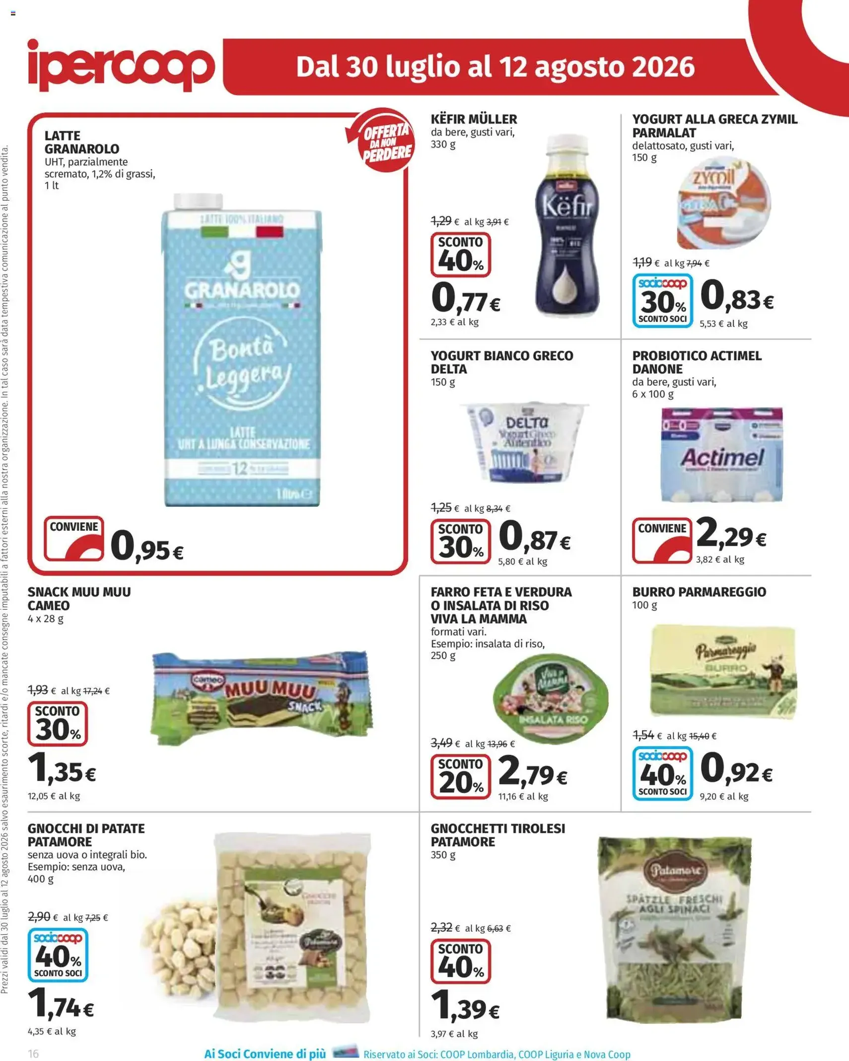 Ipercoop volantino - volantino valido dal 30/07/2026 pagina 16 di 40