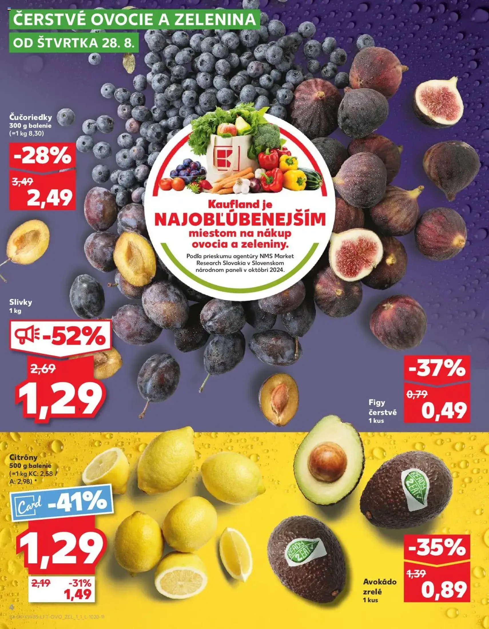 Kaufland SK Bratislava-Devínska Nová Ves - 2025.08.28. érvényes szórólap 4 oldal 80 oldalból