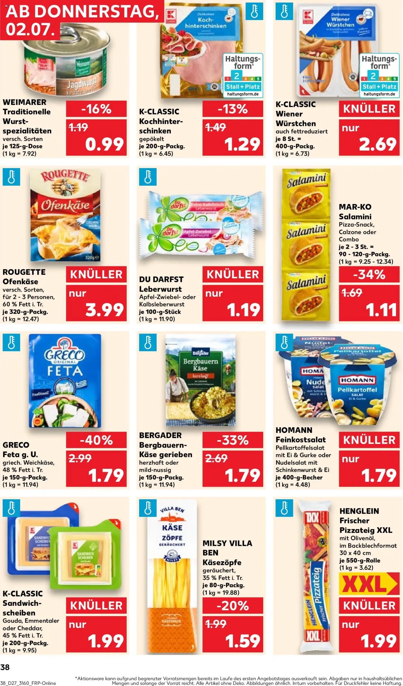 Kaufland Prospekt - Gültiger Prospekt ab 02.07.2026, Seite 40 von insgesamt 64