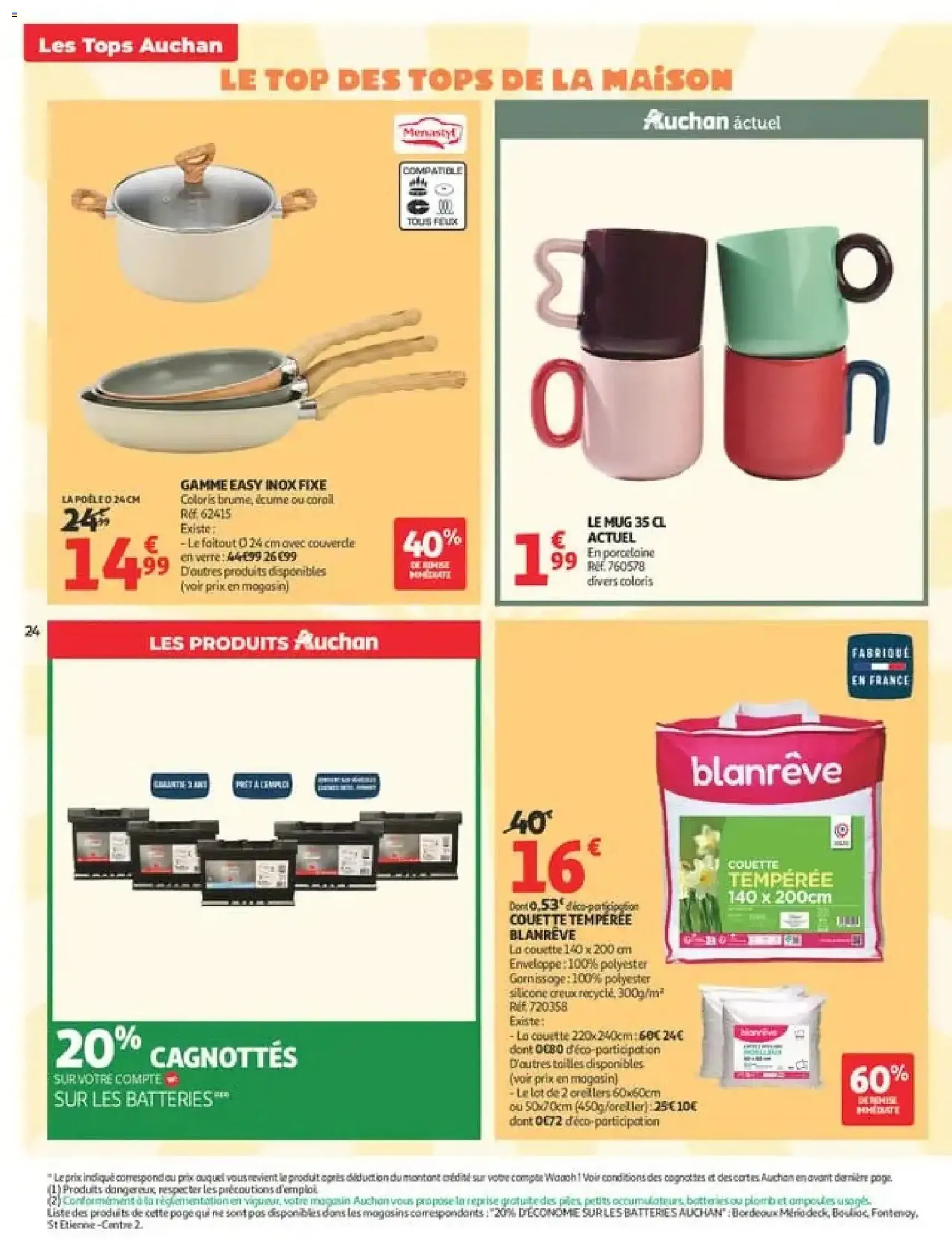 Auchan catalogue - brochure valable à partir du 01/09/2026, page 24 sur 72