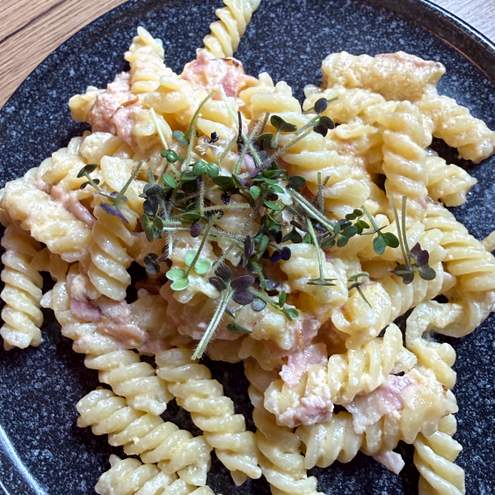 Cestoviny Carbonara - krok prípravy 1